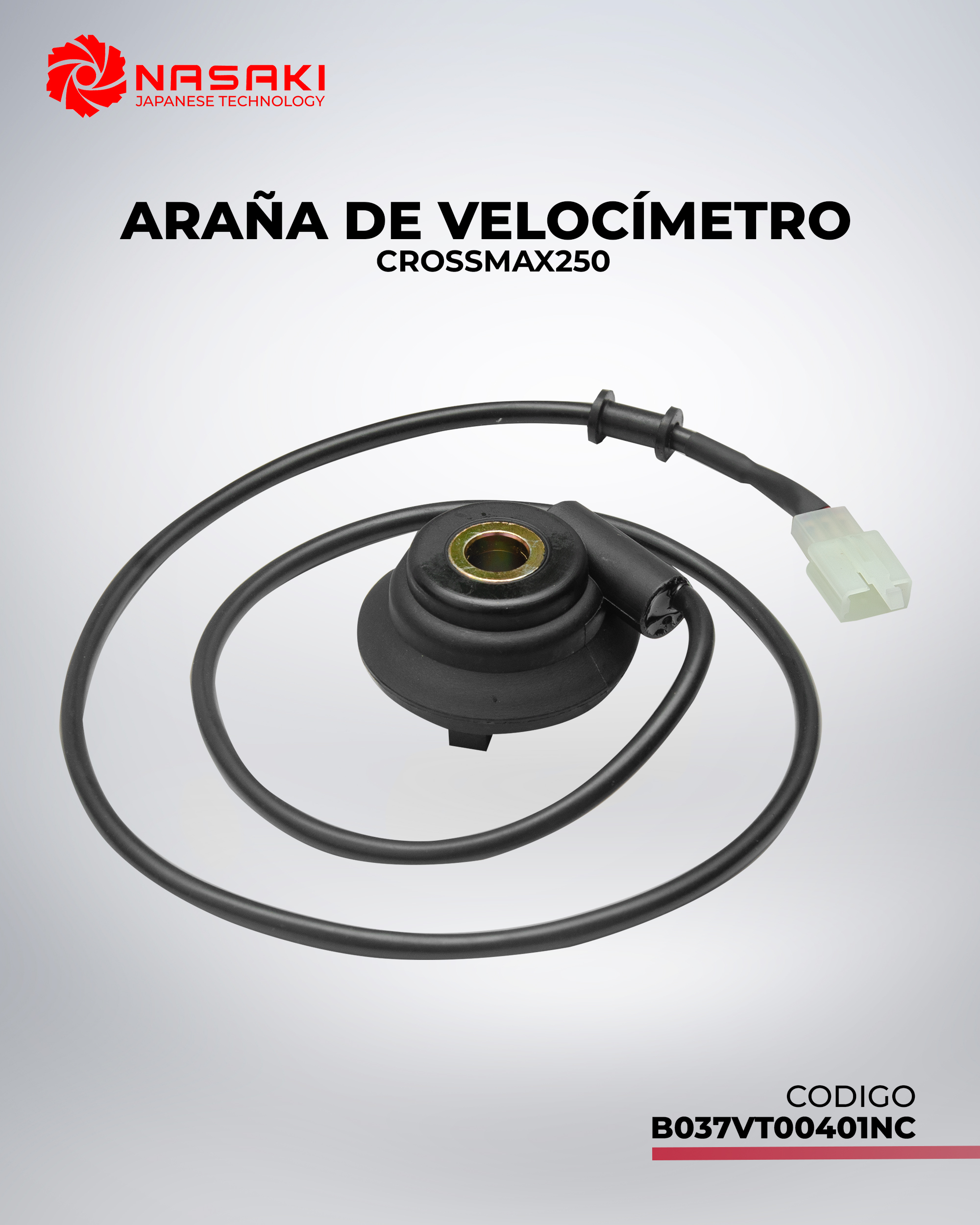 ARAÑA DE VELOCIMETRO CR0SSMAX250