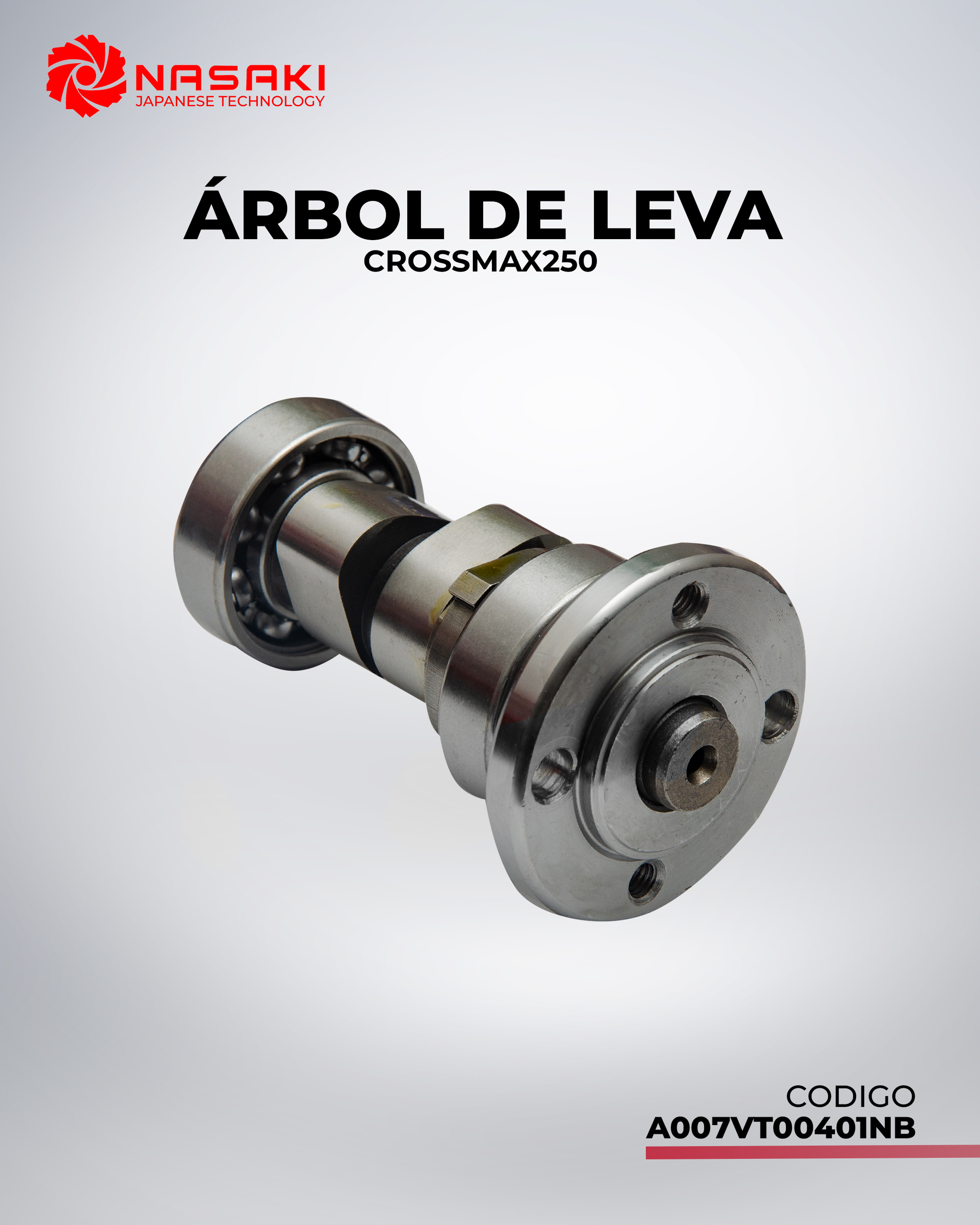 ARBOL DE LEVAS CROSSMAX250
