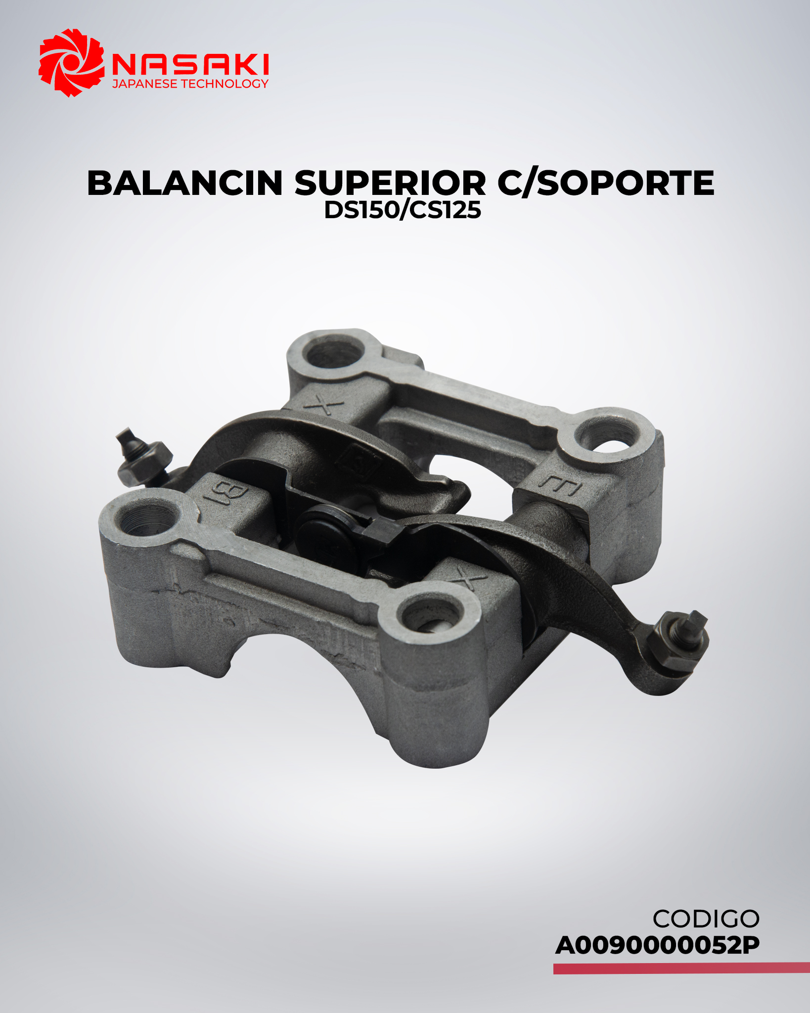 BALANCIN SUPERIOR C/SOPORTE DS150/CS125