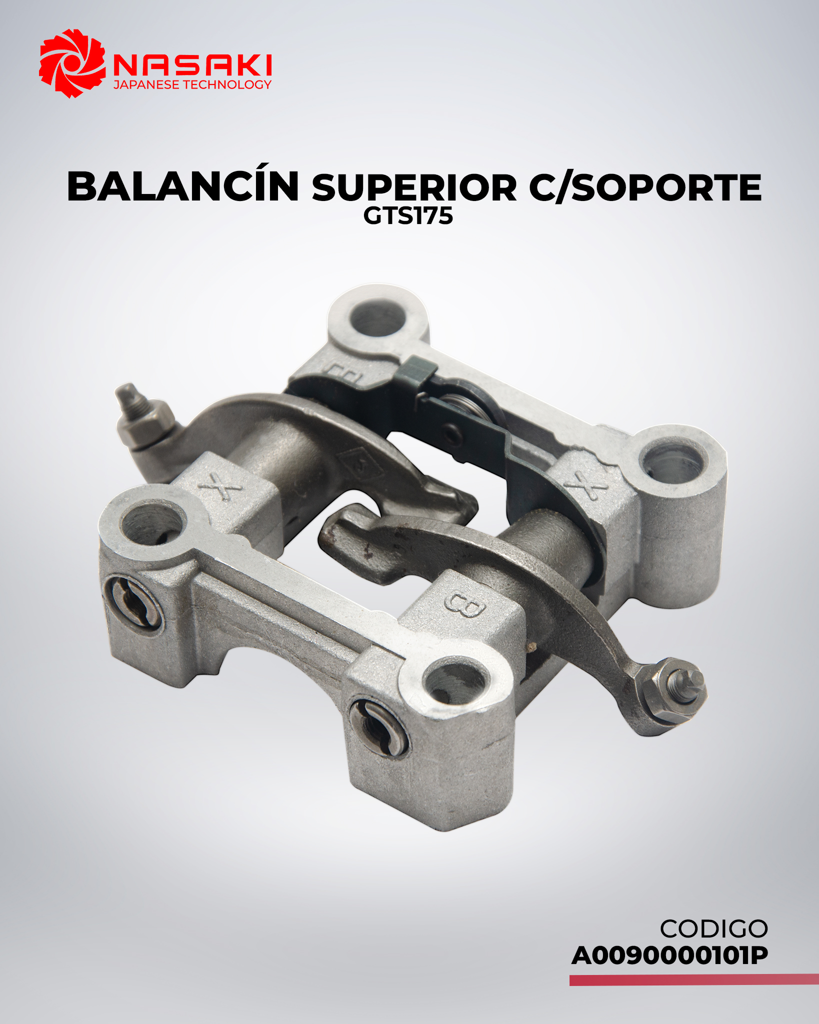 BALANCIN SUPERIOR C/SOPORTE GTS175