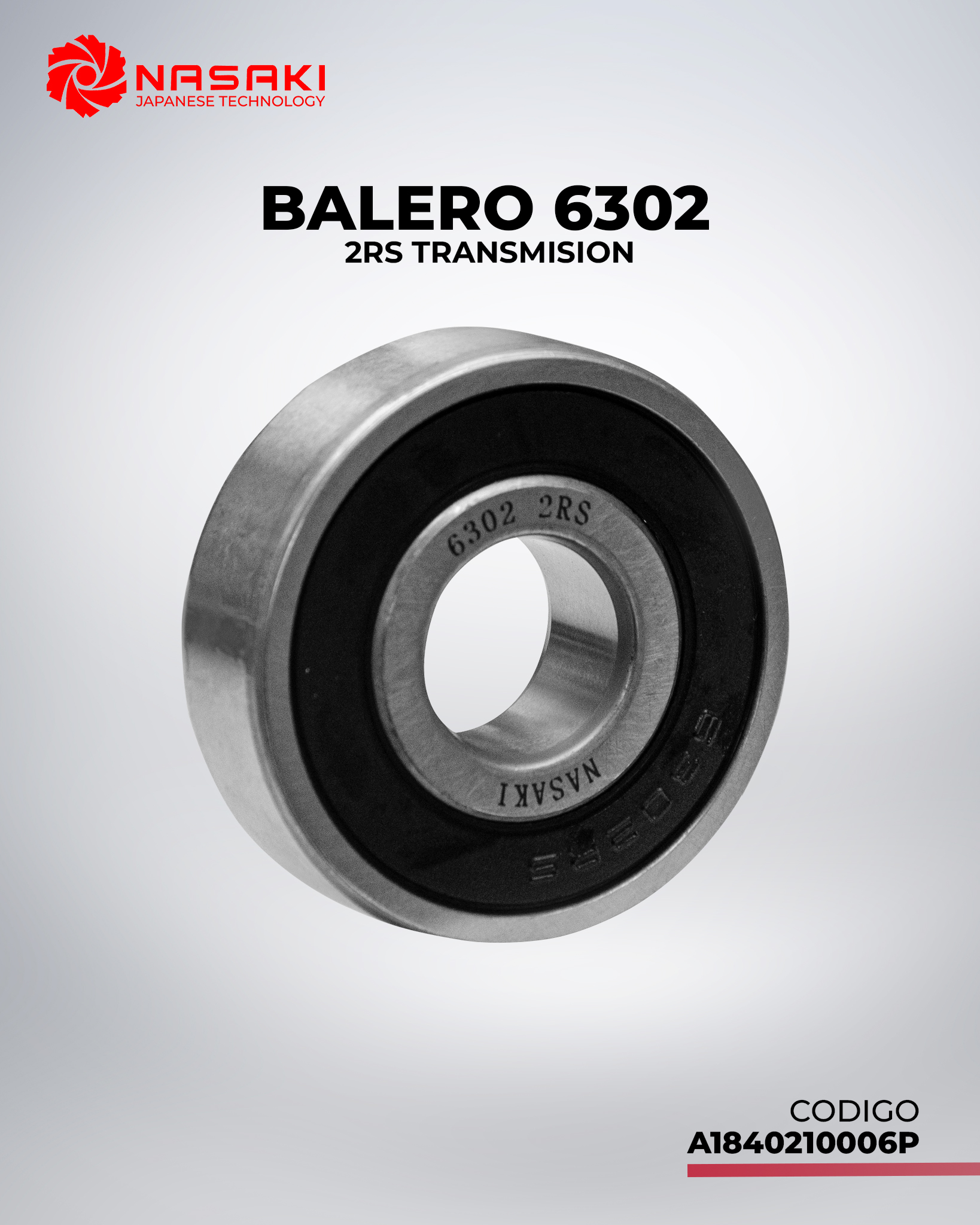 BALERO 6302 2RS TRANSMISION