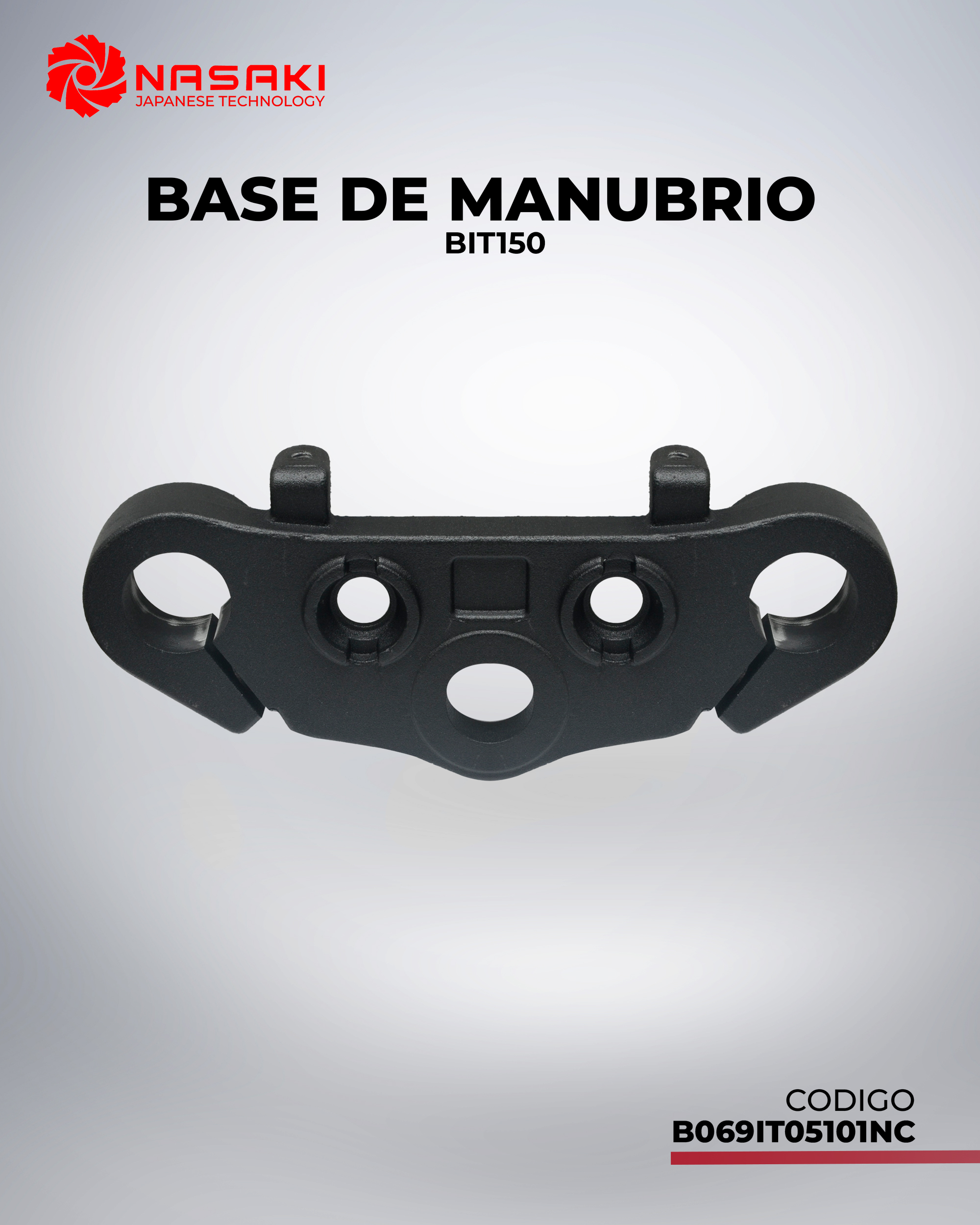 BASE DE MANUBRIO BIT150