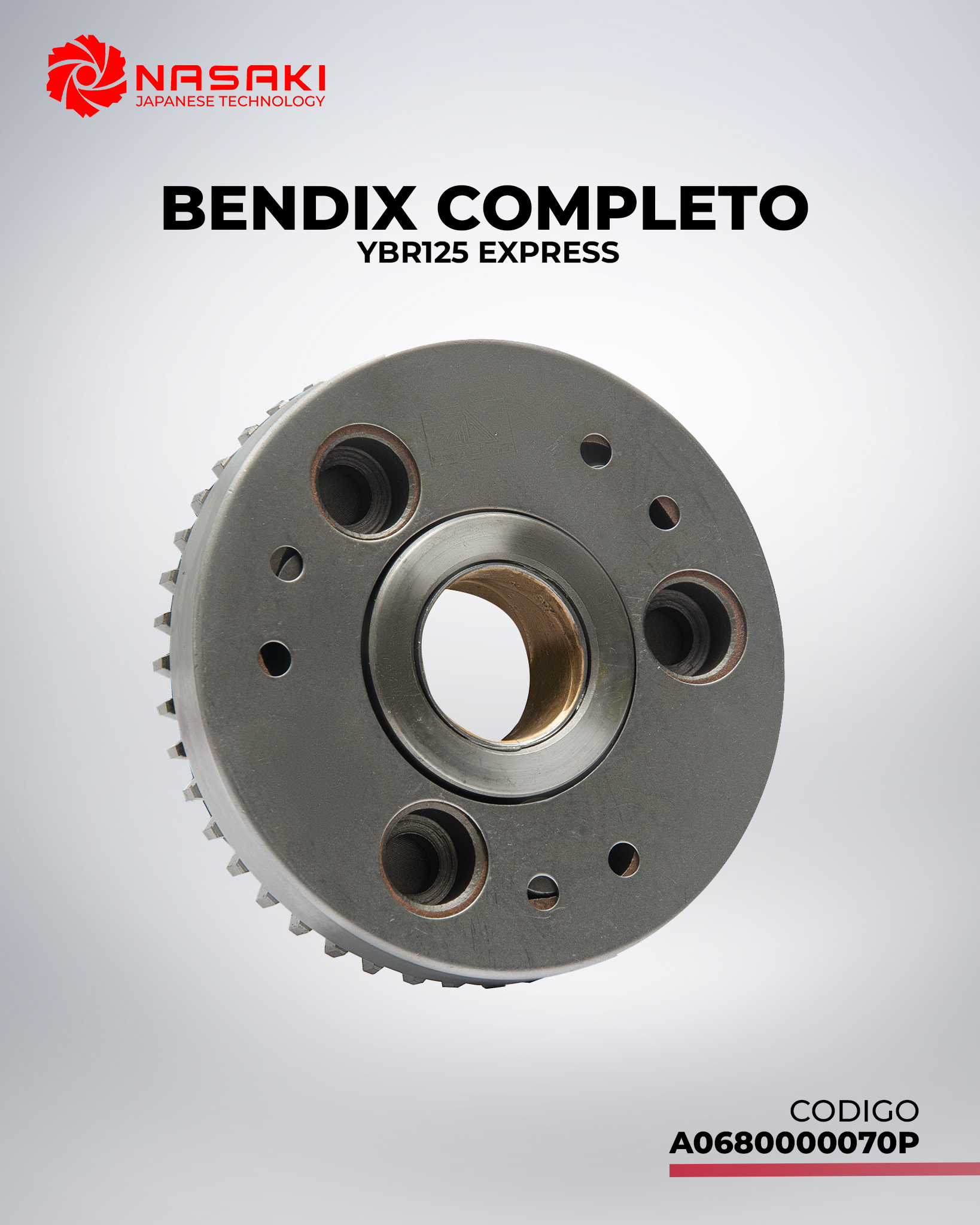BENDIX COMPLETO YBR125 EXPRESS