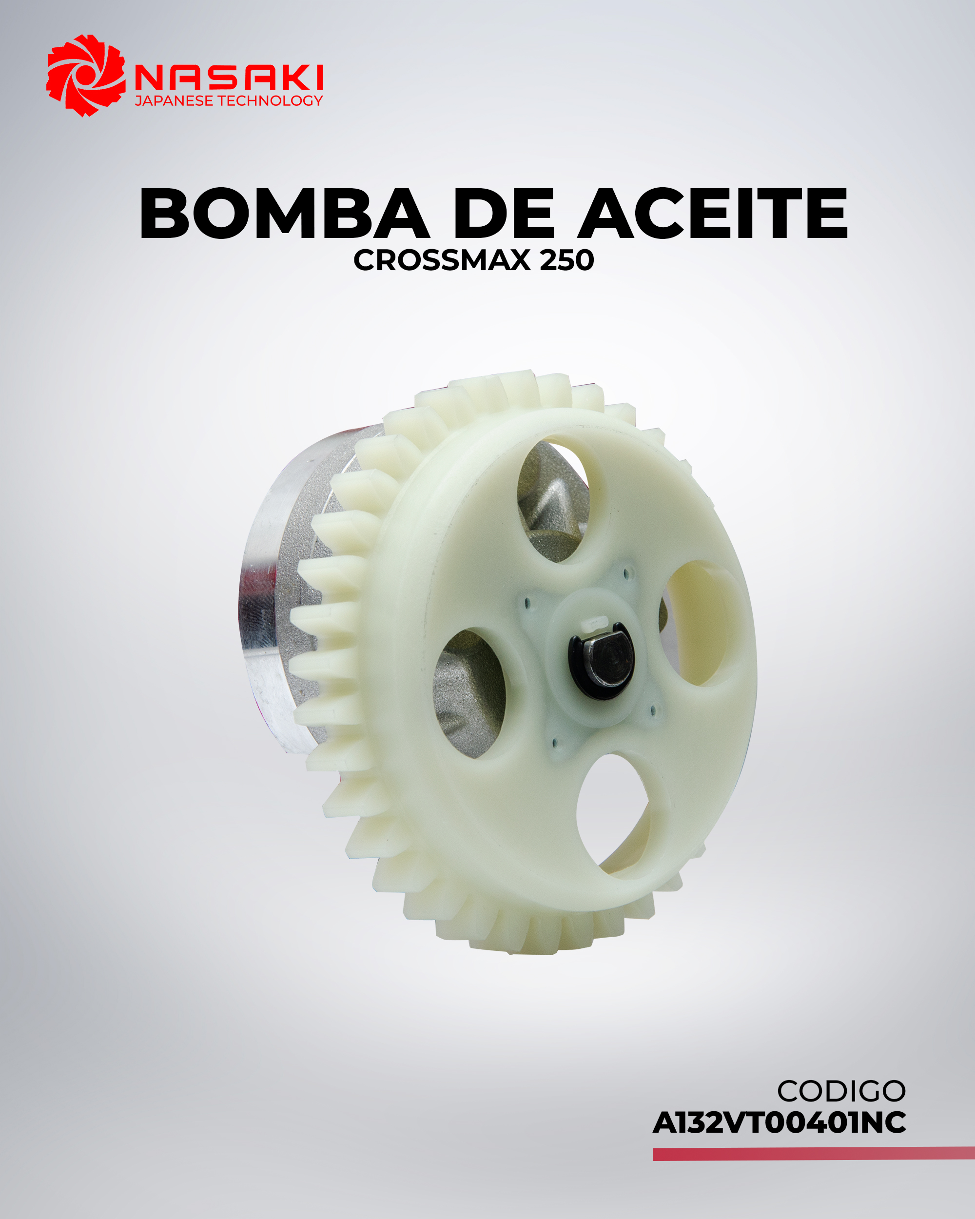 BOMBA DE ACEITE CROSSMAX250