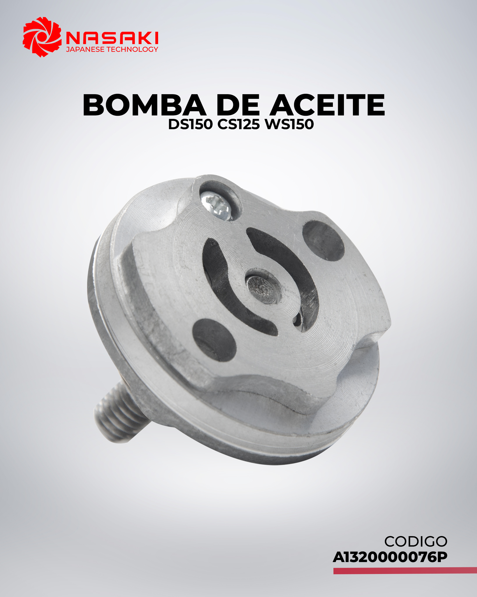 BOMBA DE ACEITE DS150 CS125 WS150
