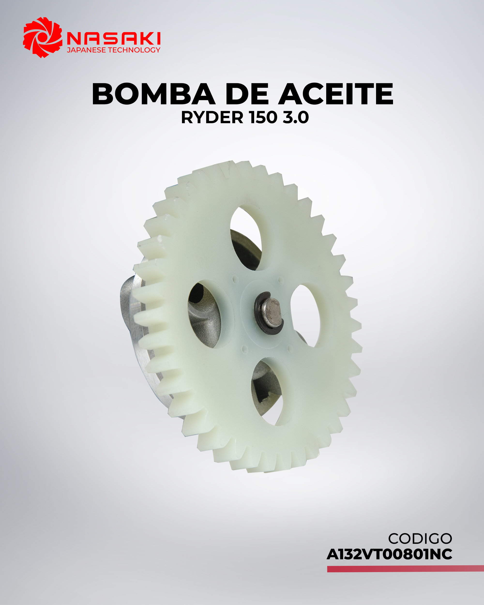 BOMBA DE ACEITE RYDER 150 3.0