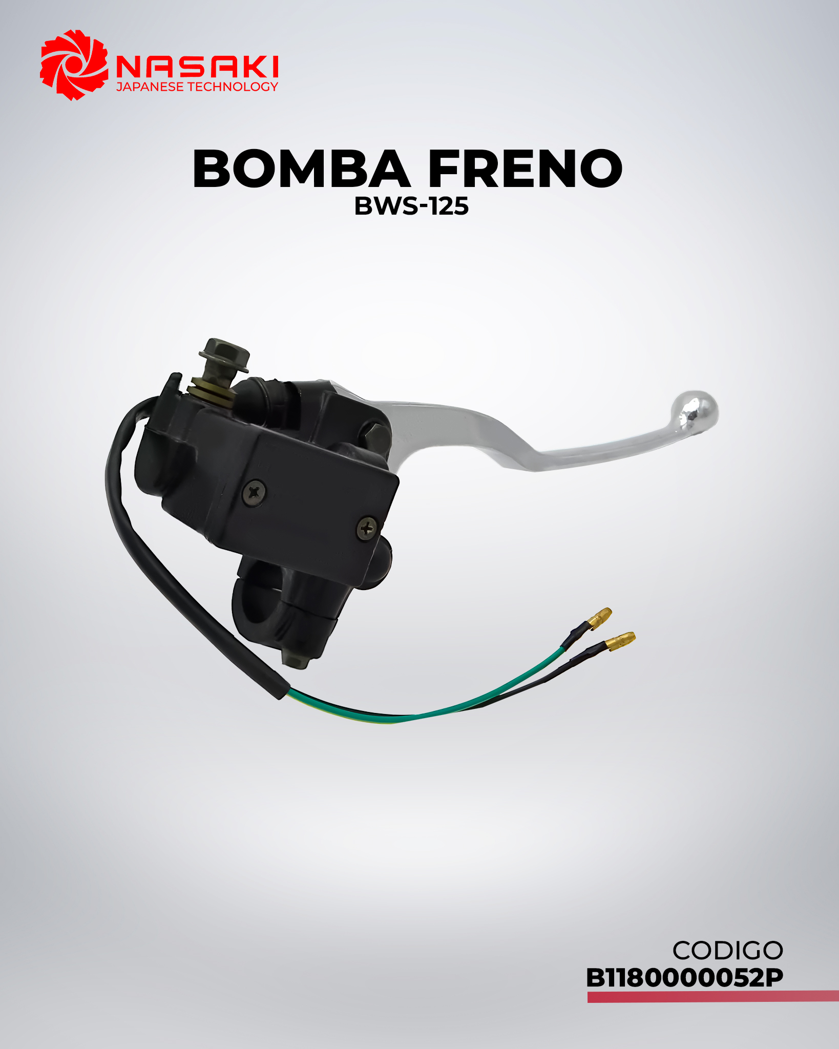 BOMBA DE FRENO BWS-125