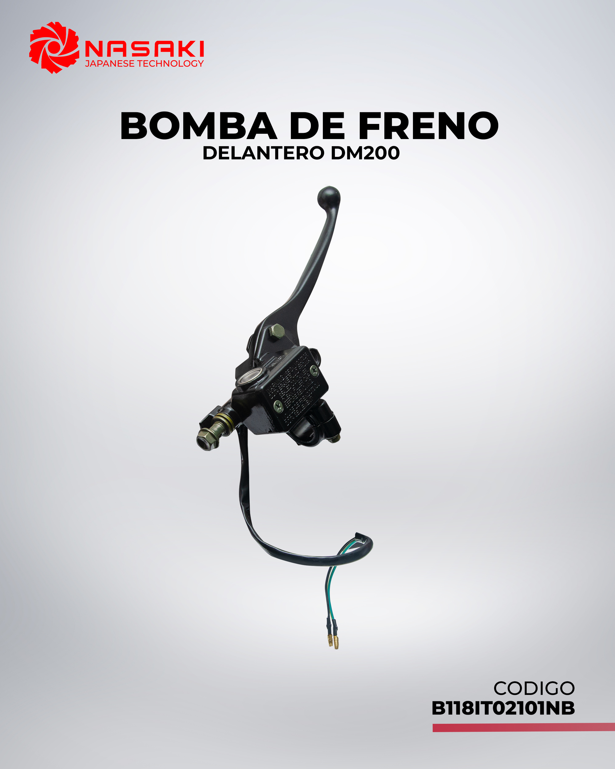 BOMBA DE FRENO DELANTERO DM200