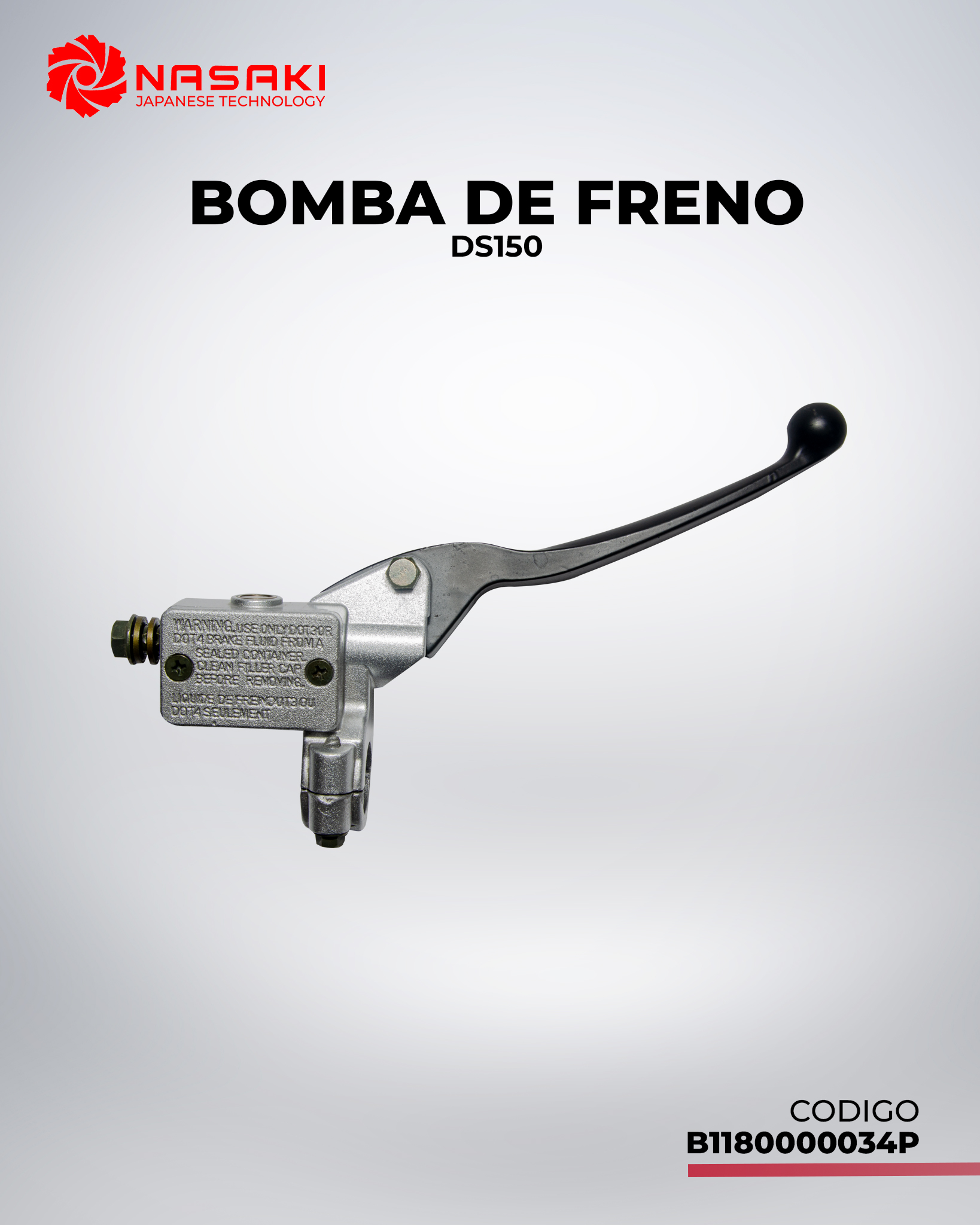 BOMBA DE FRENO DS150