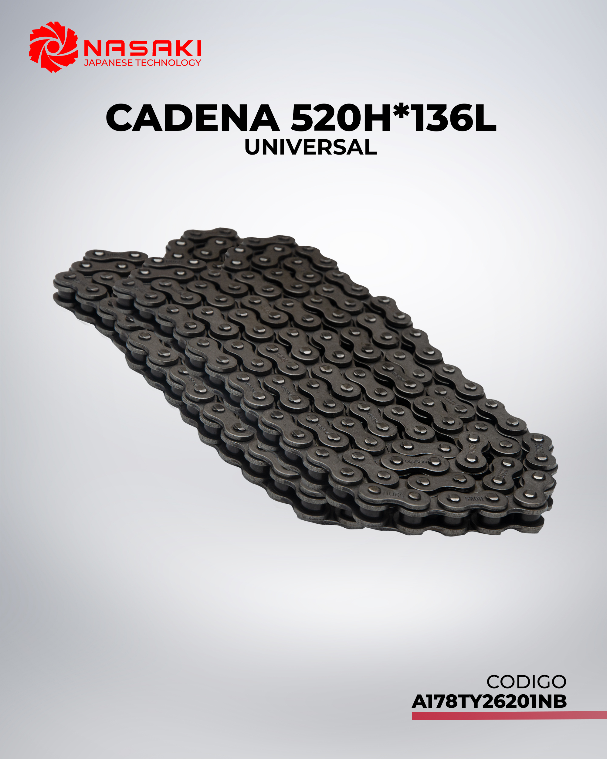 CADENA REFORZADA 520H*136L