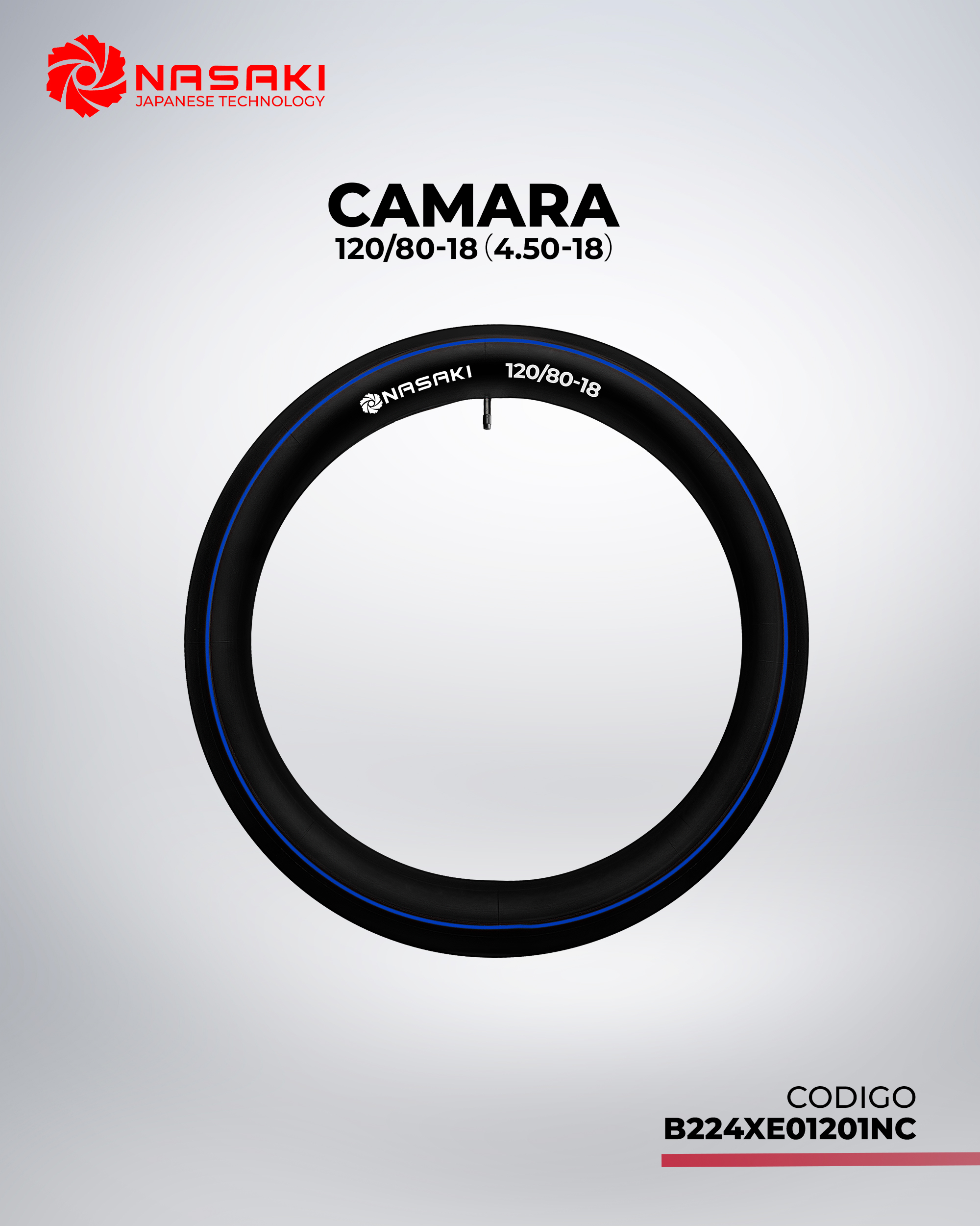 CAMARA 120-80-18(4.50-18)
