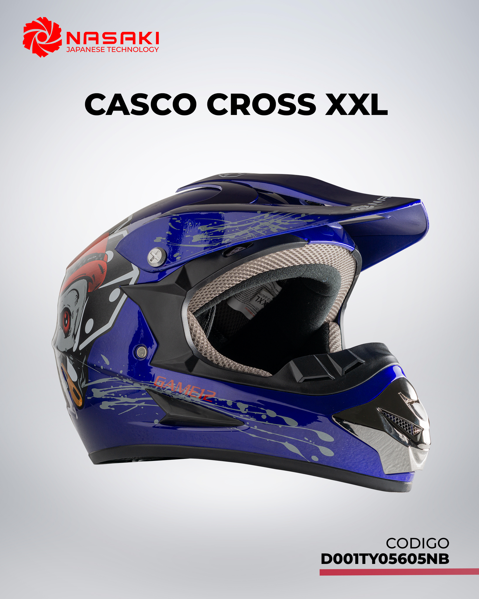 CASCO CROSS XXL