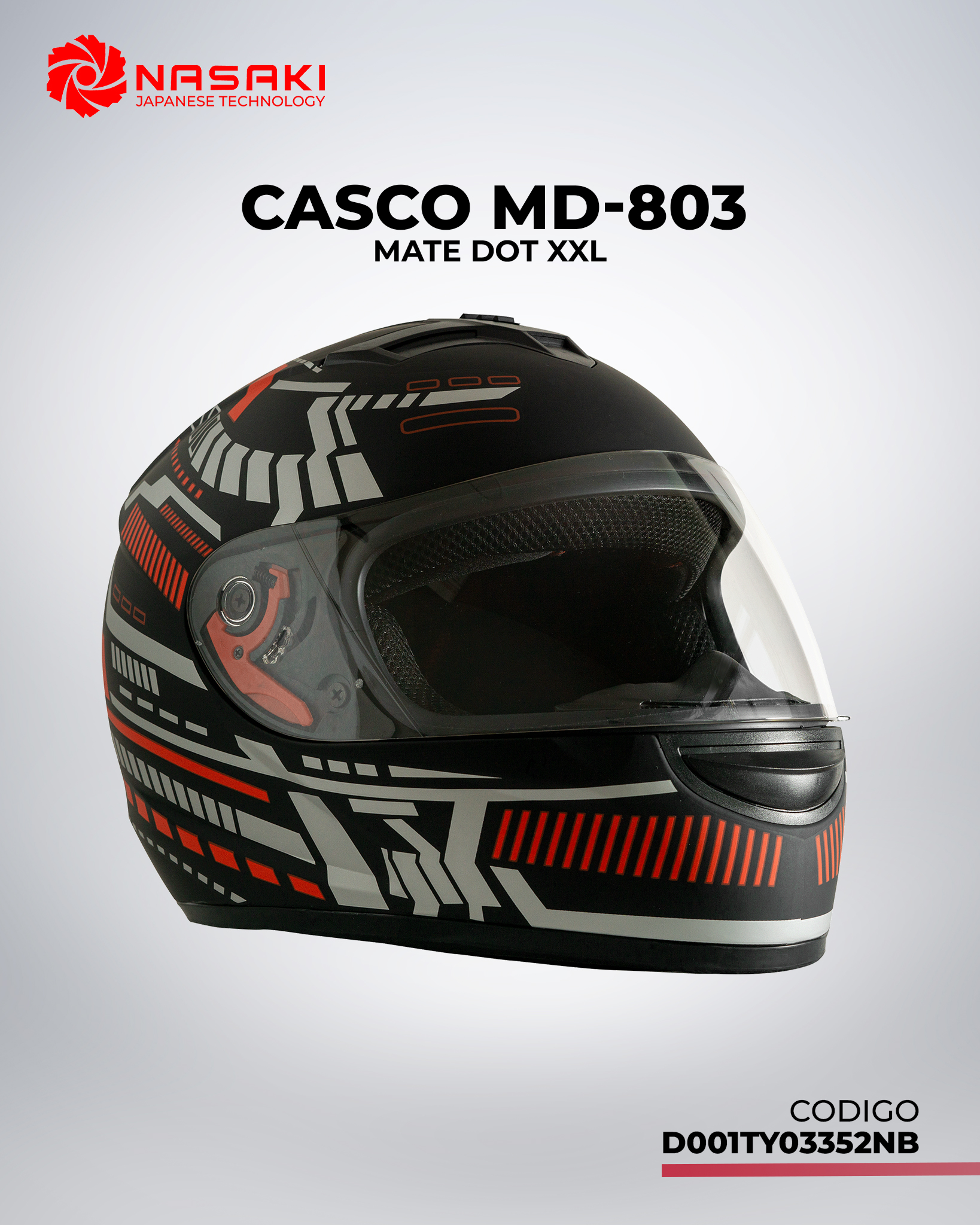 CASCO MD-803 XXL MATE DOT