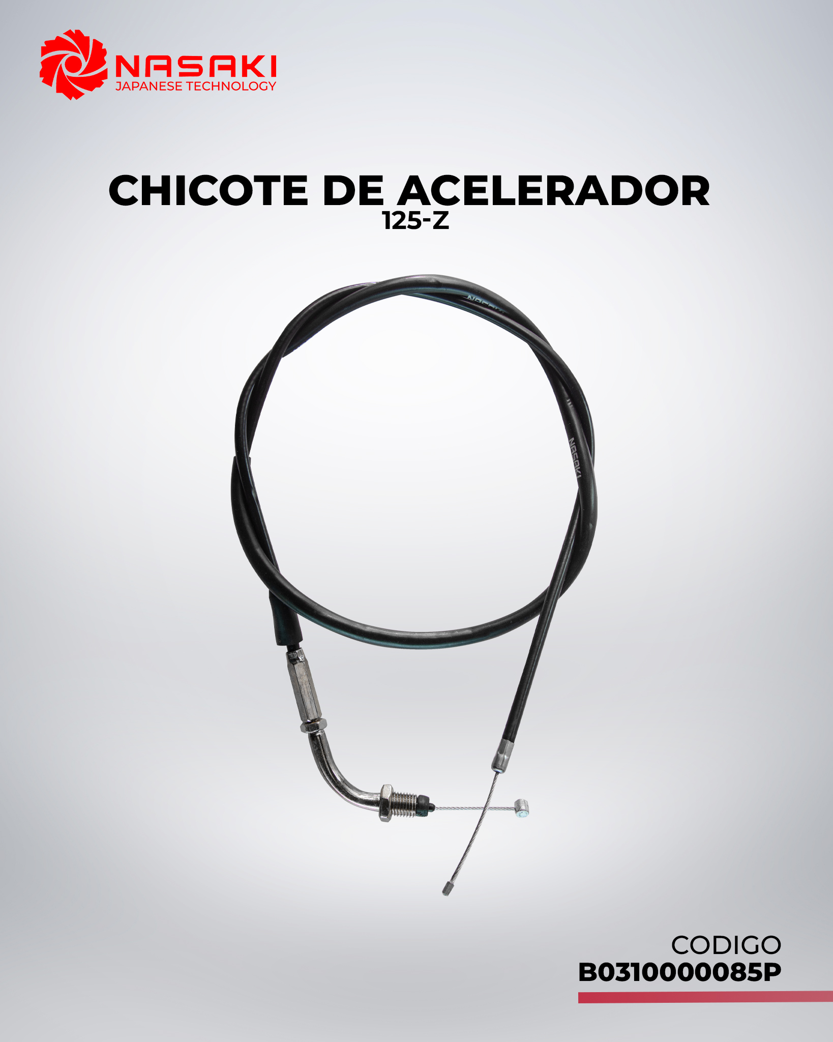 CHICOTE DE ACELERADOR 125-Z