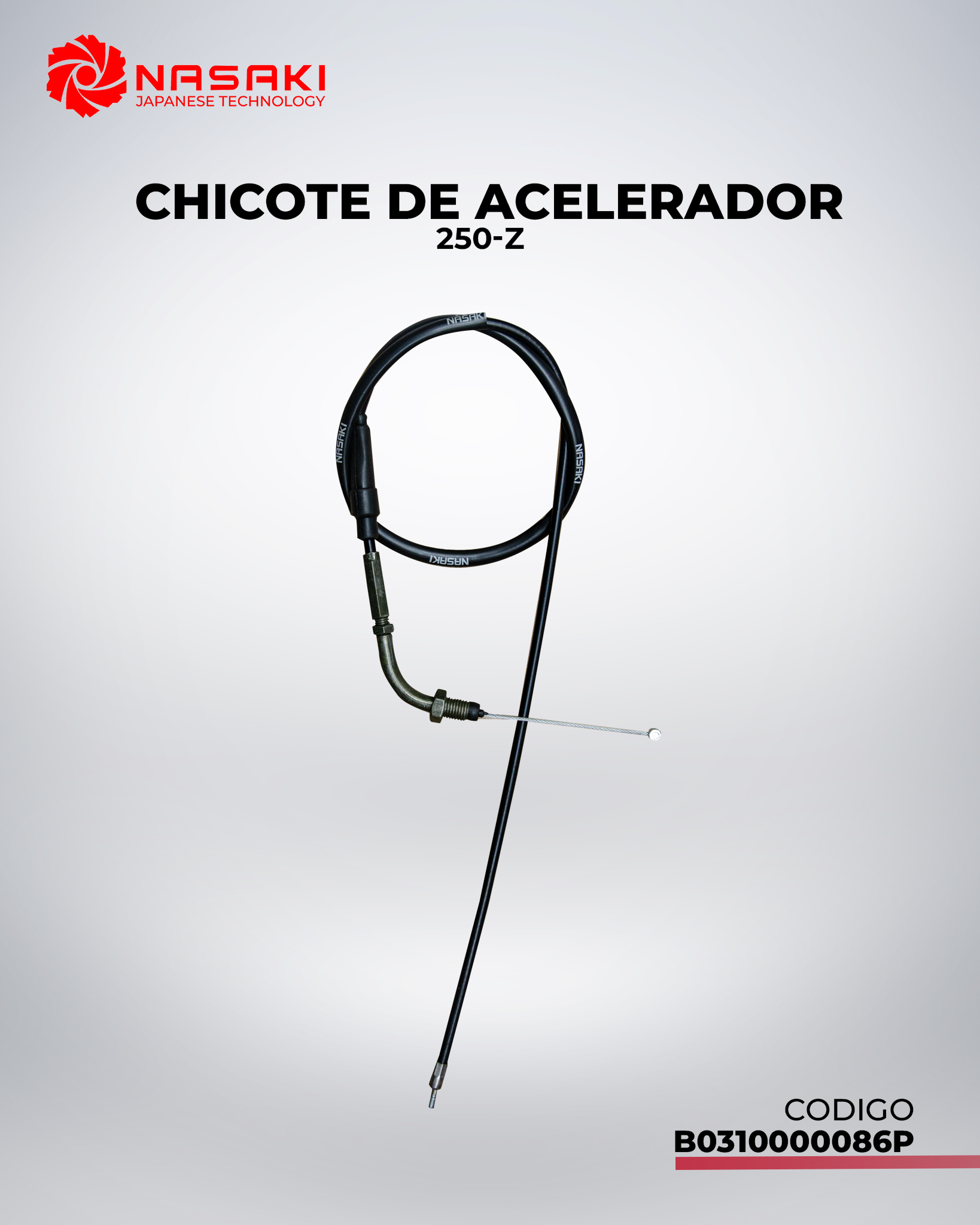 CHICOTE DE ACELERADOR 250-Z