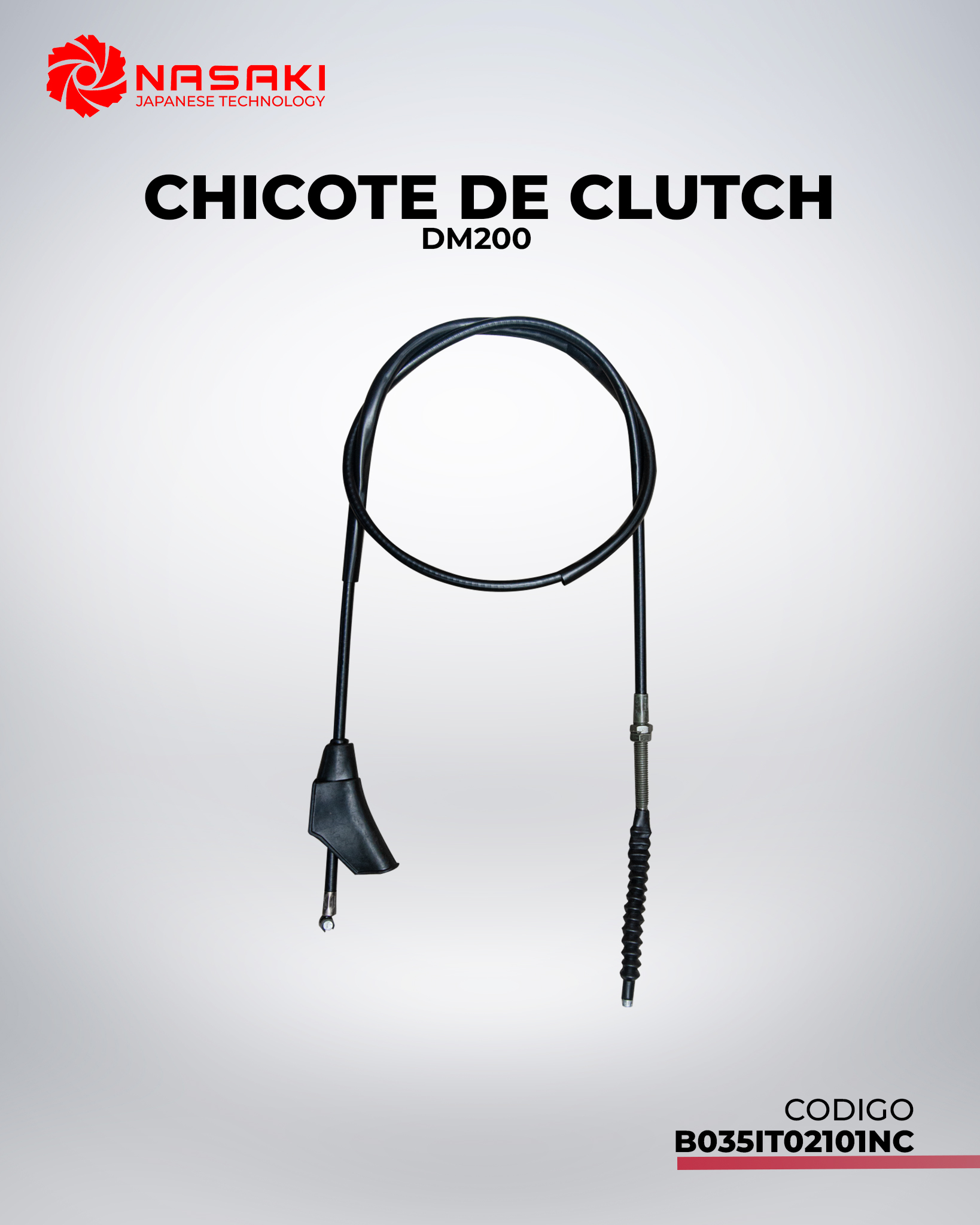 CHICOTE DE CLUTCH DM200