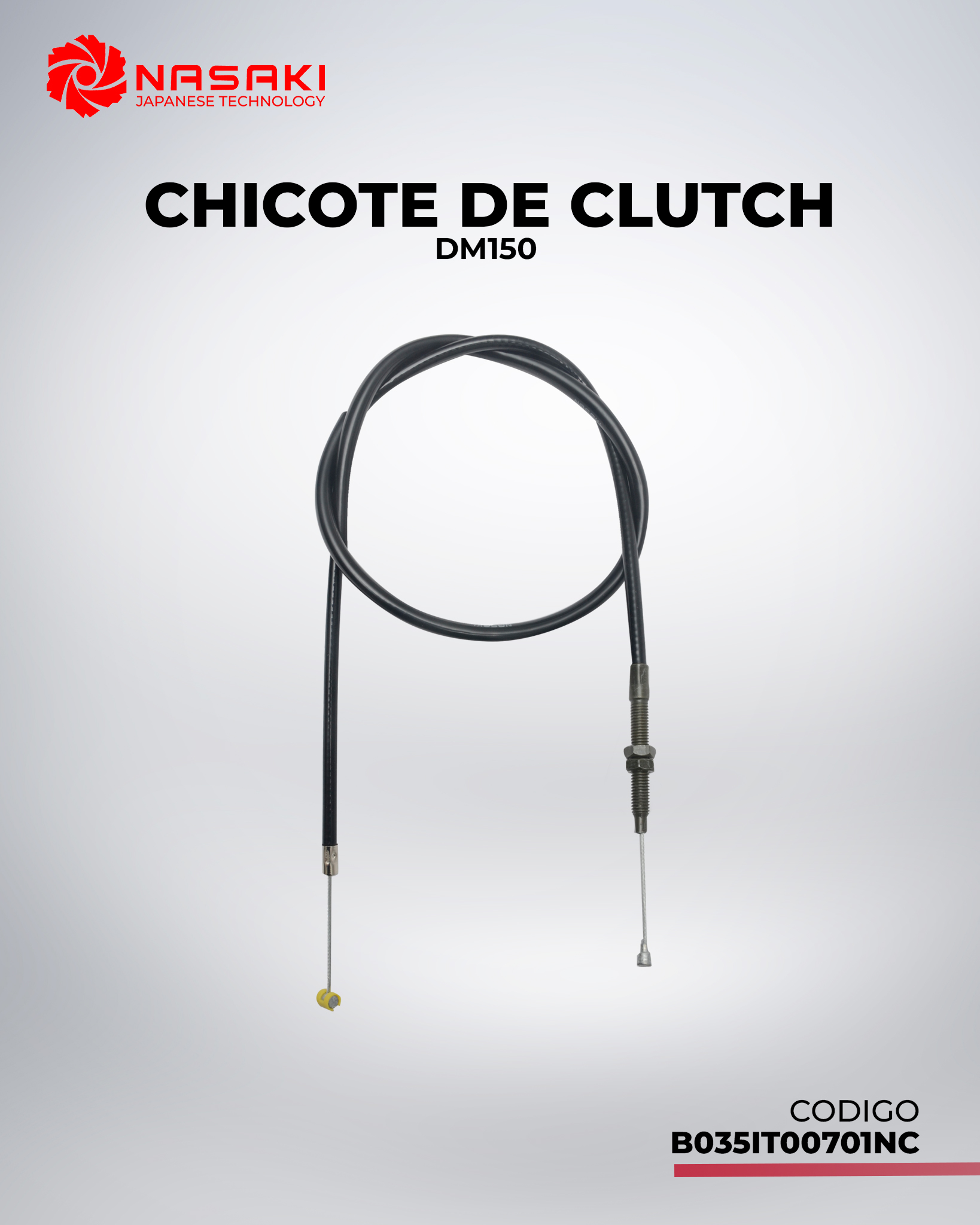 CHICOTE DE CLUTCH DM150