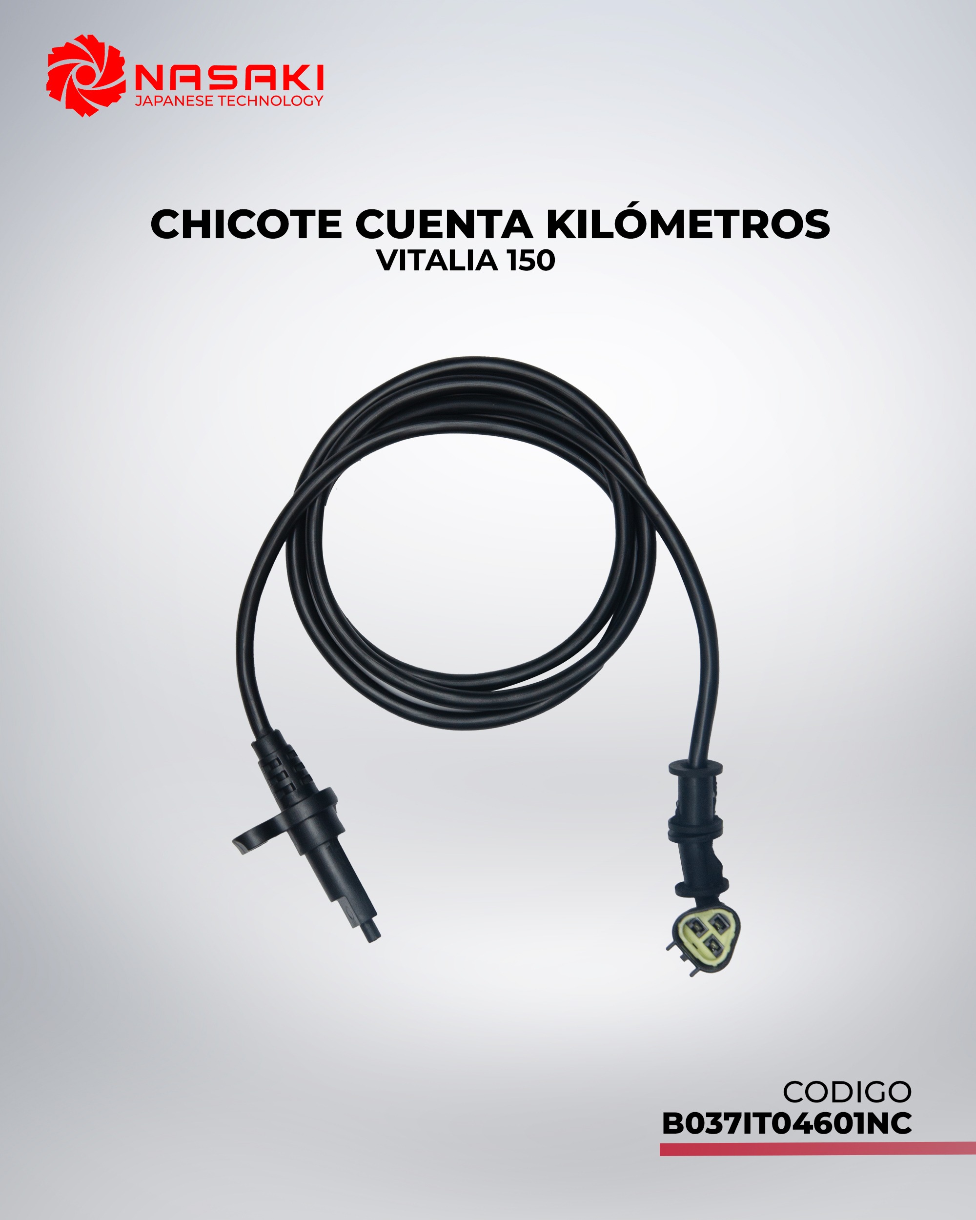 CHICOTE DE CUENTA KILOMETROS VITALIA 150