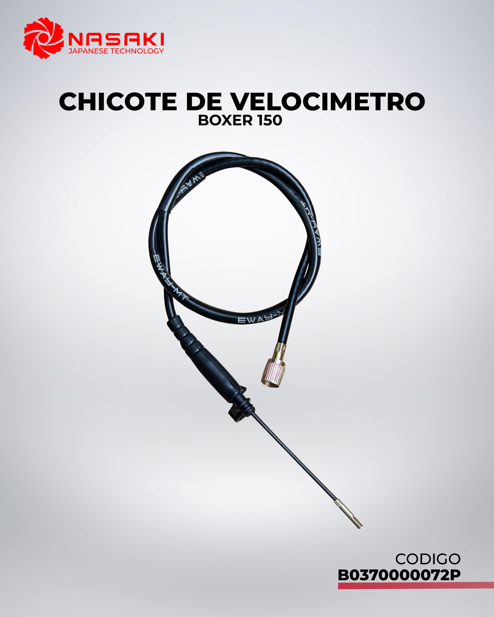 CHICOTE DE VELOCIMETRO BOXER 150