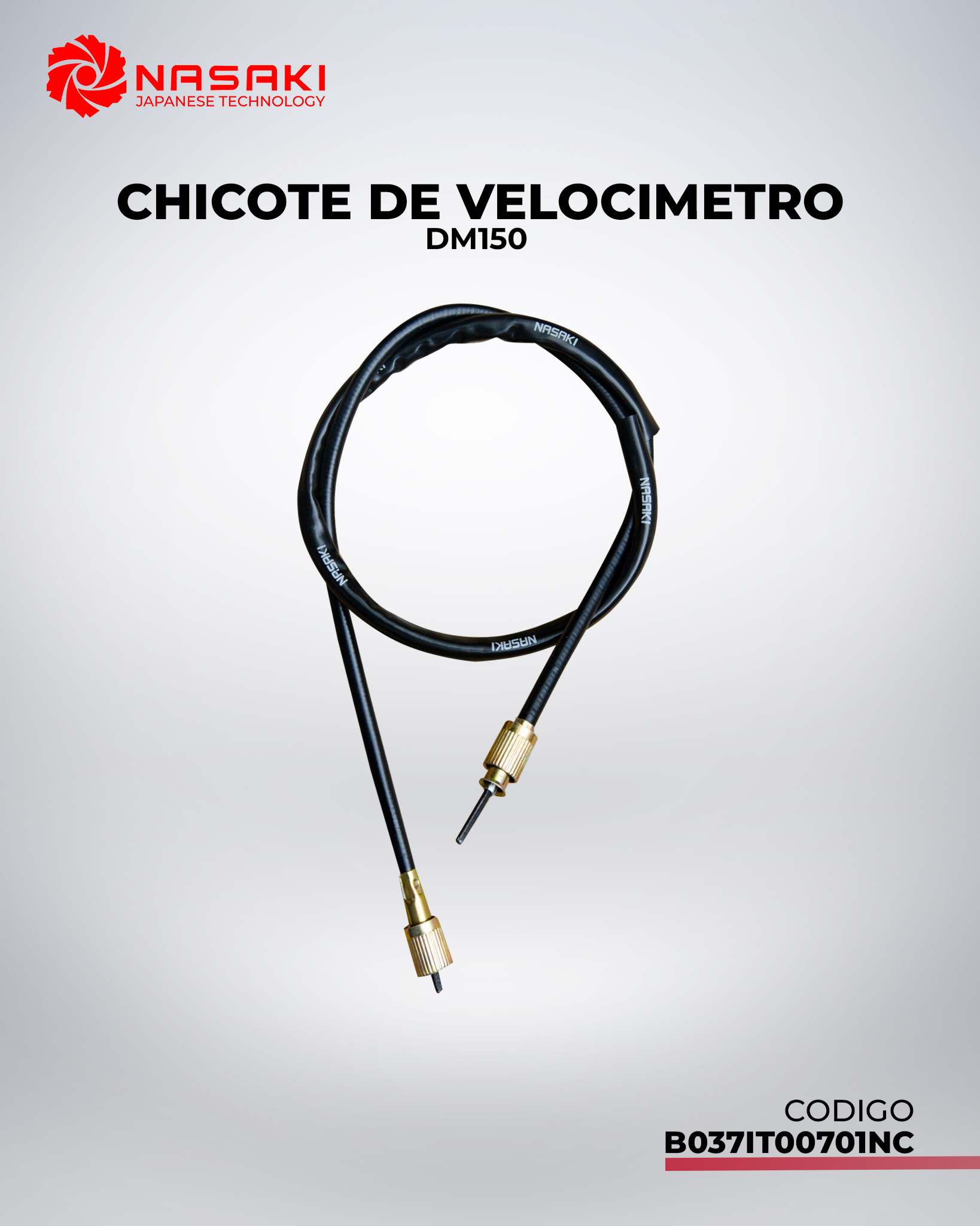 CHICOTE DE VELOCIMETRO DM150