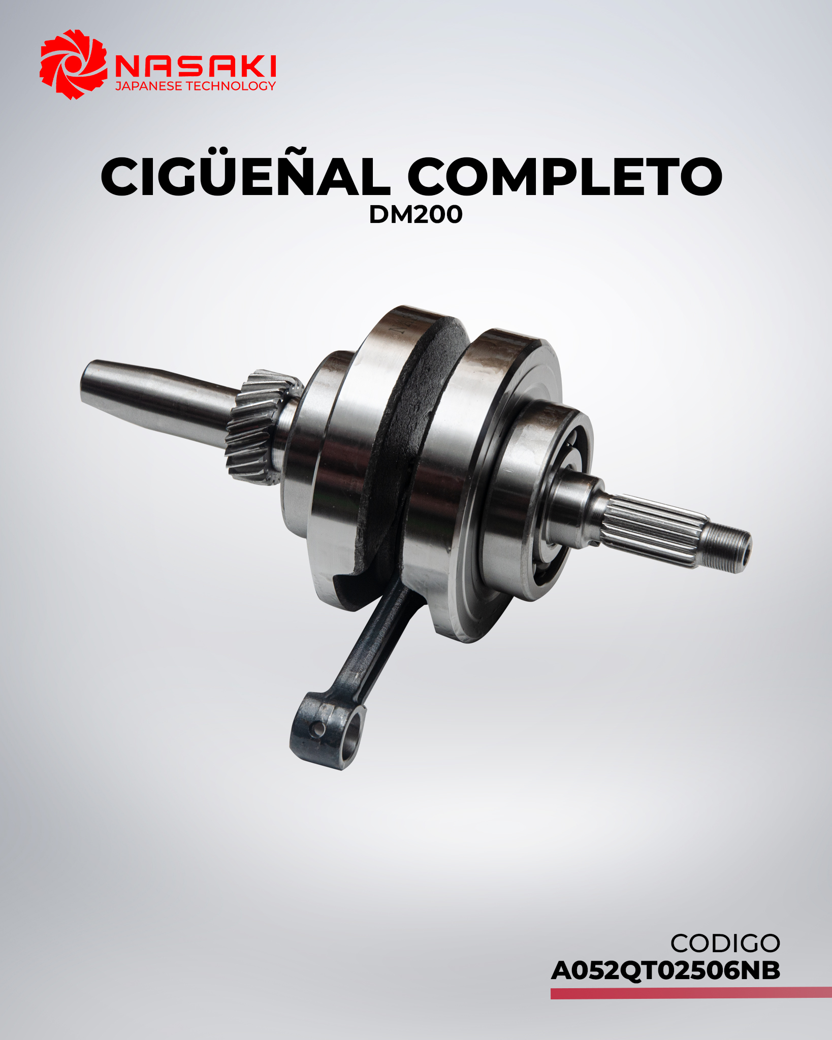 CIGUEÑAL COMPLETO DM200
