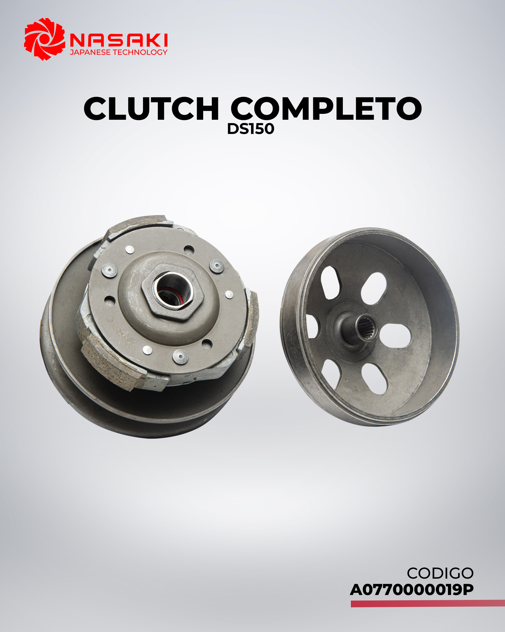 CLUTCH COMPLETO DS150