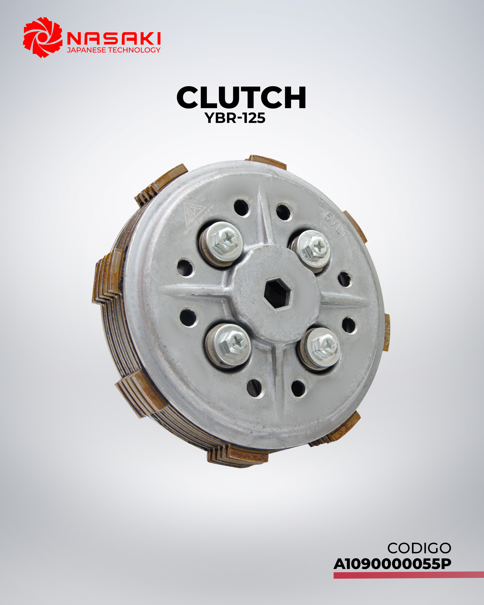 CLUTCH COMPLETO YBR-125