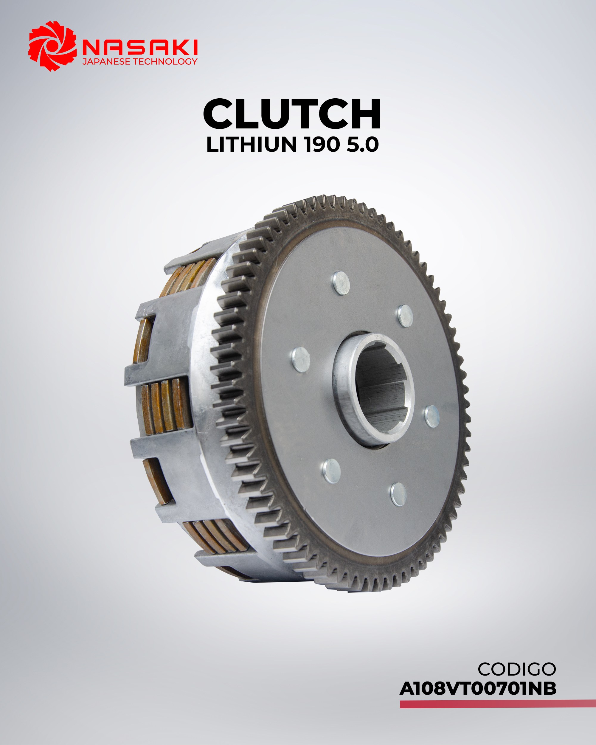 CLUTCH LITHIUM 190 5.0