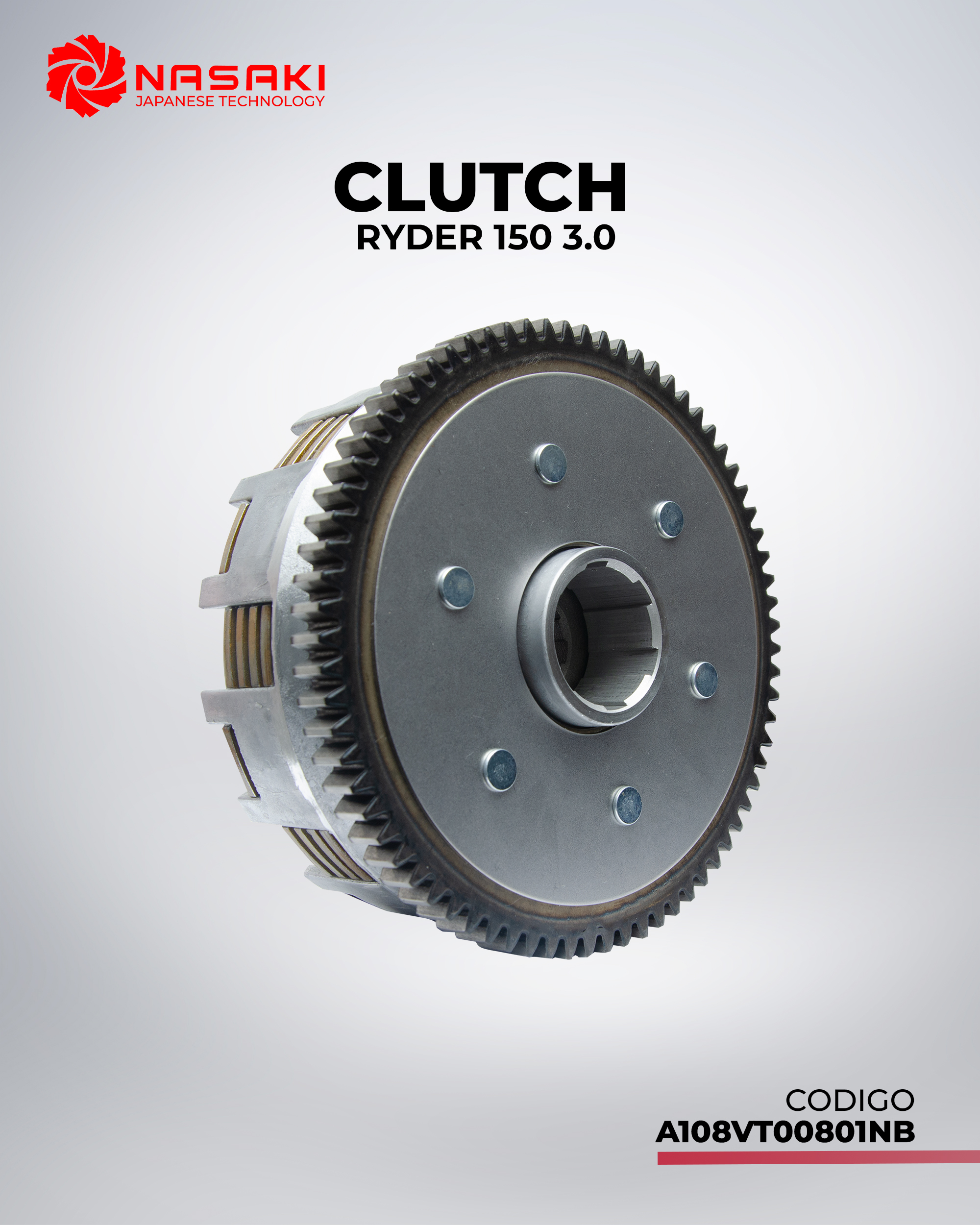 CLUTCH RYDER 150 3.0
