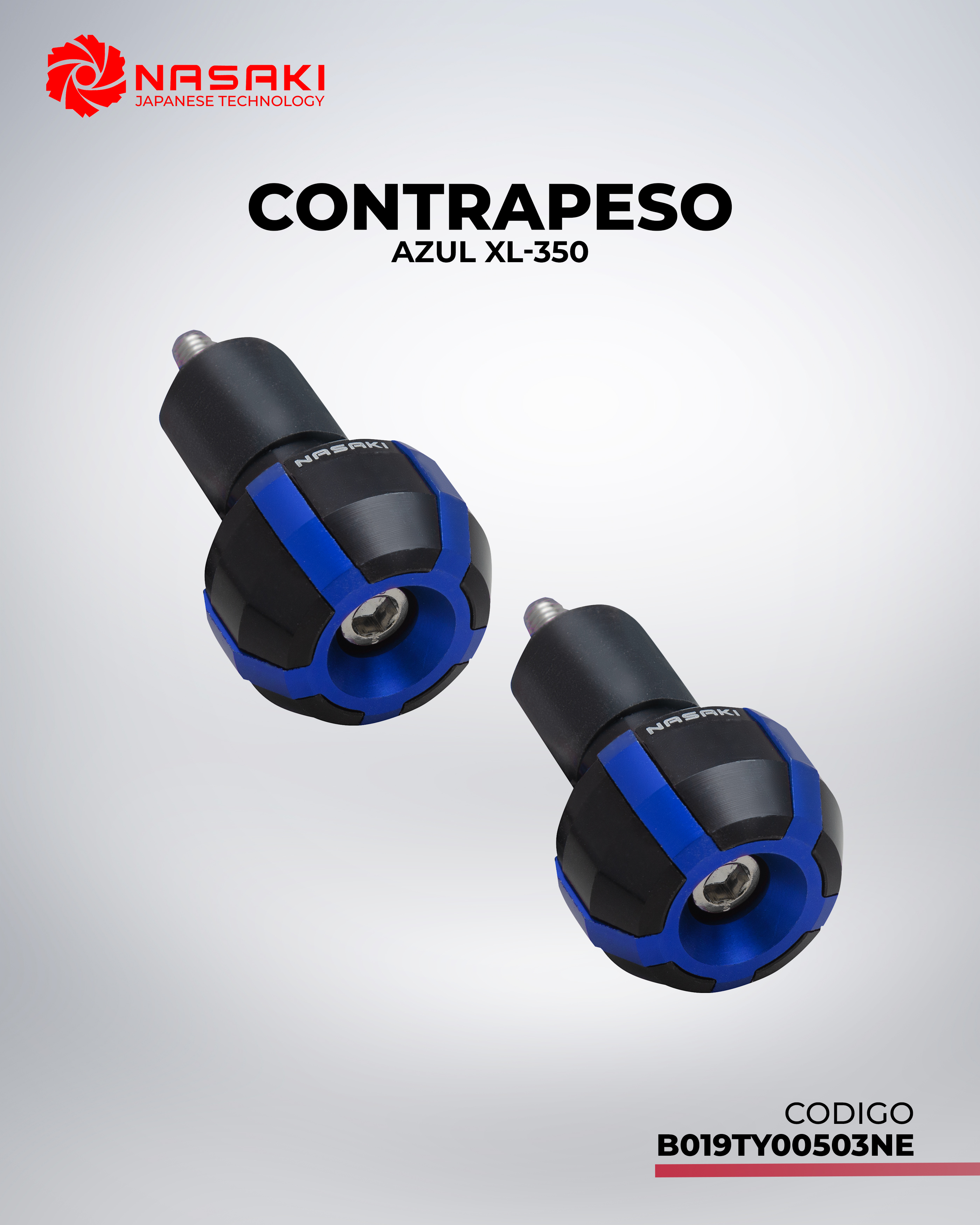 CONTRAPESO AZUL XL-350