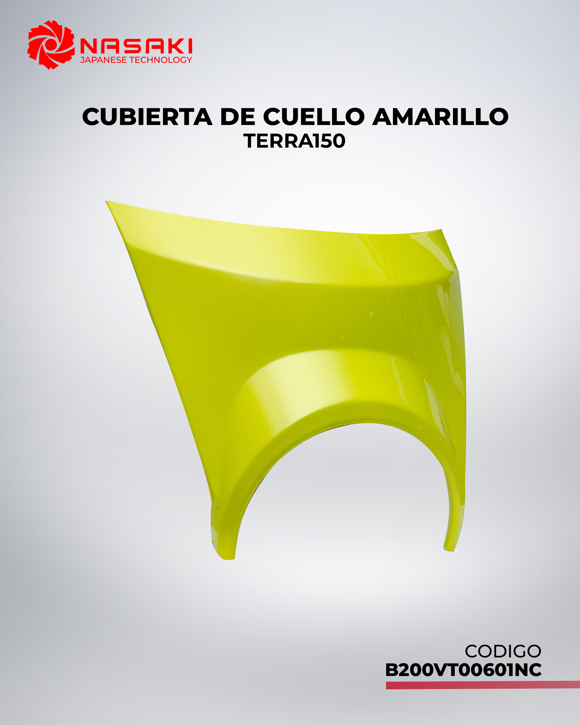 CUBIERTA DE CUELLO AMARILLO TERRA150