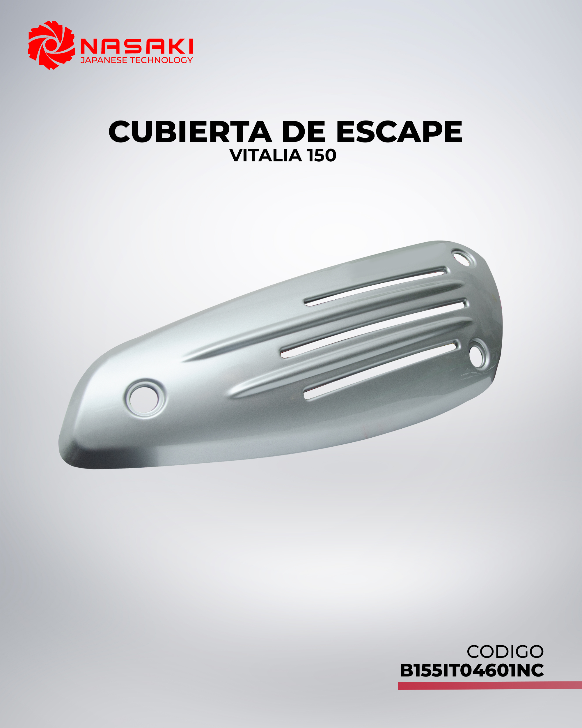 CUBIERTA DE ESCAPE VITALIA 150
