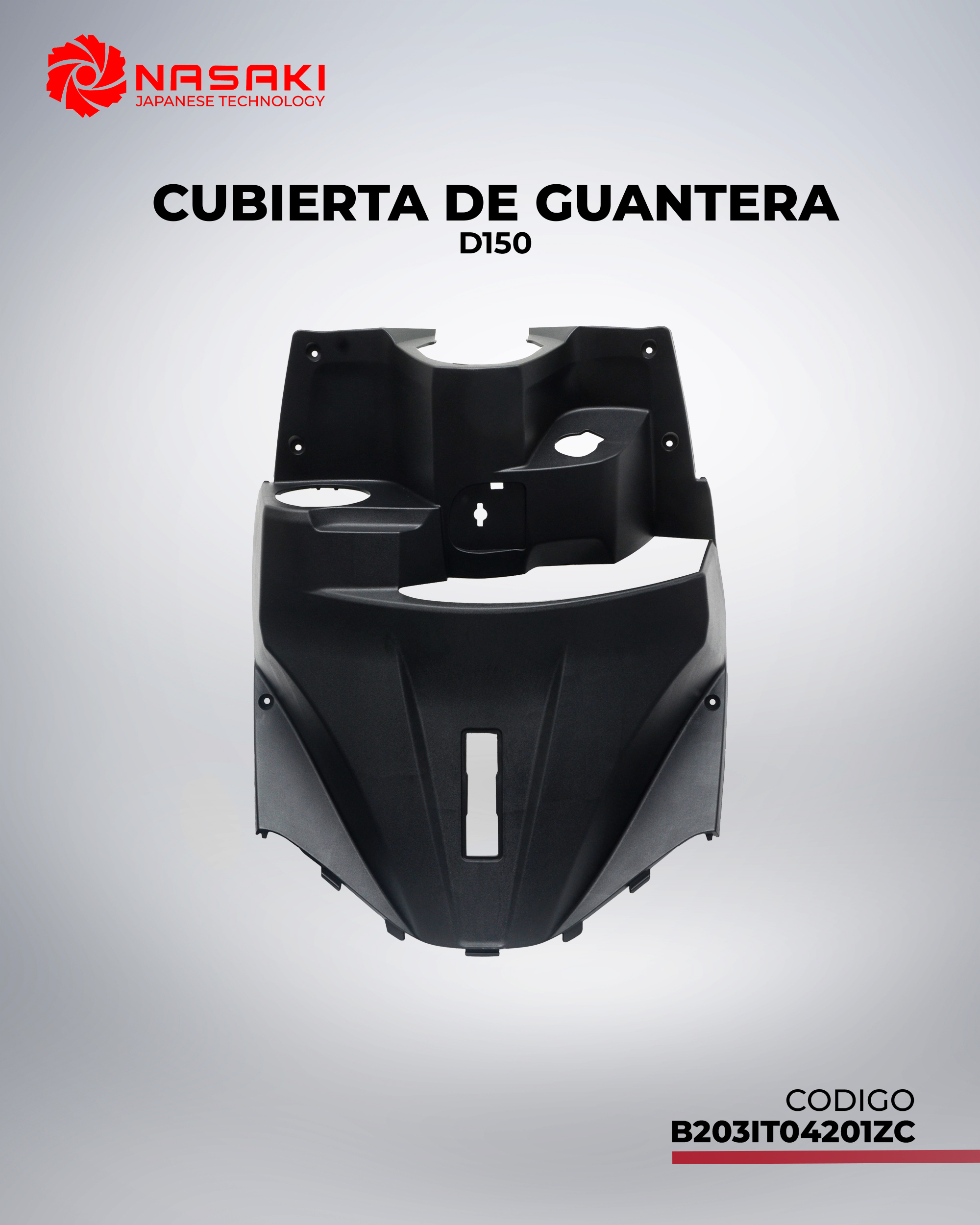 CUBIERTA DE GUANTERA D150