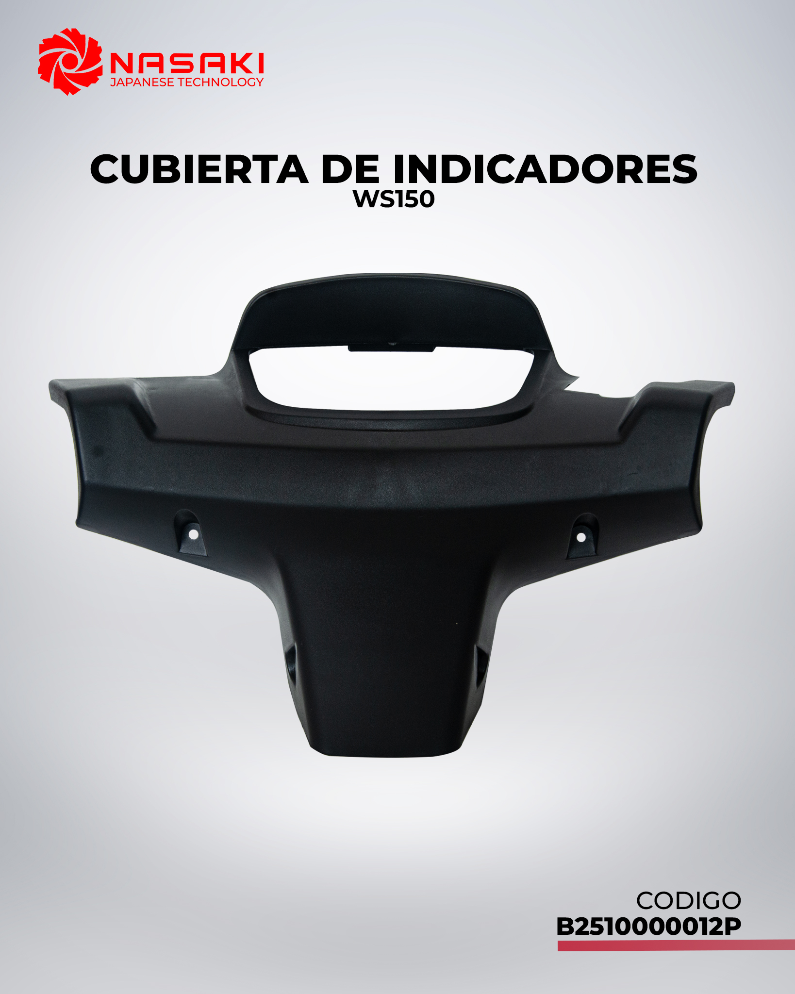 CUBIERTA DE INDICADORES WS150