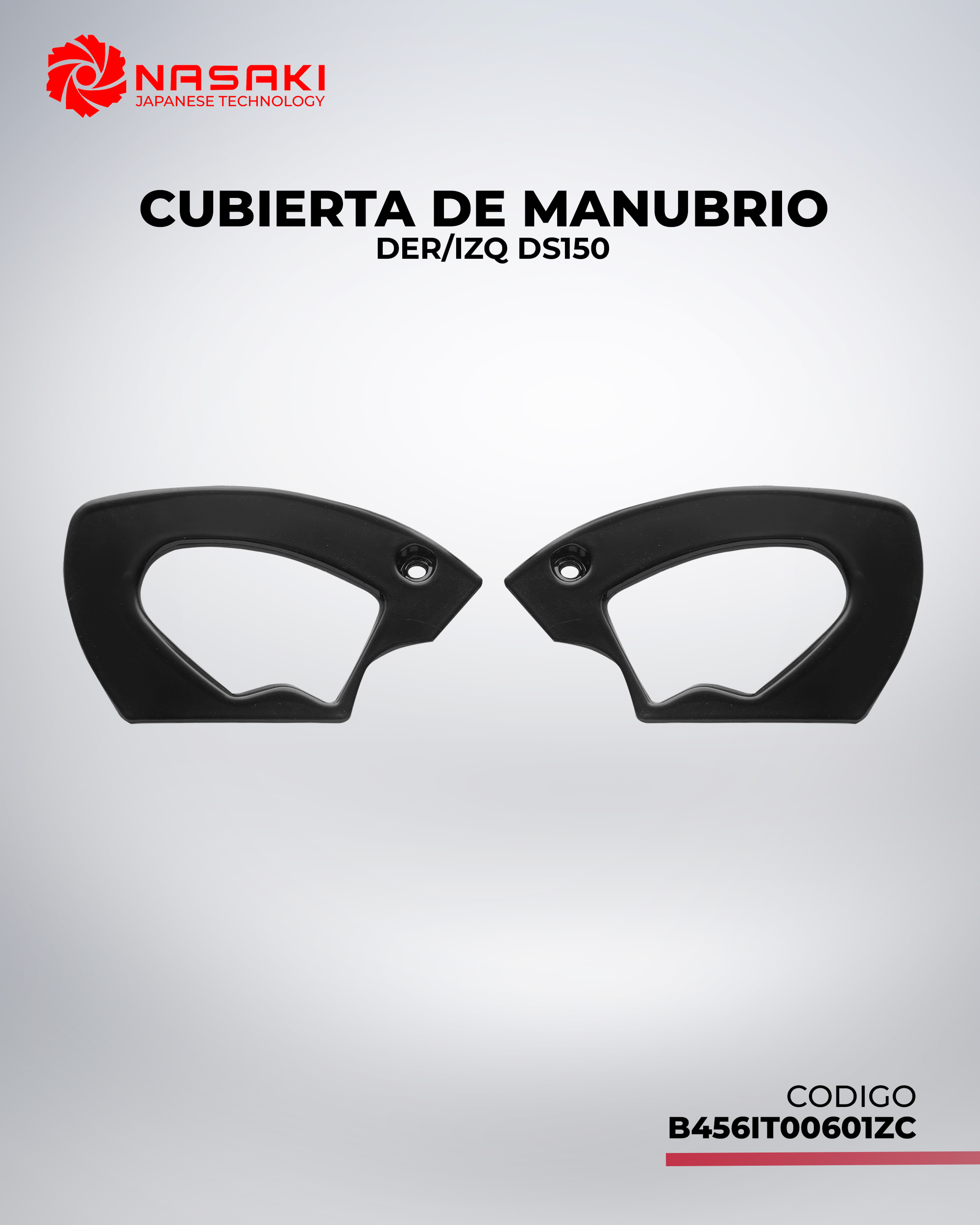 CUBIERTA DE MANUBRIO DS150