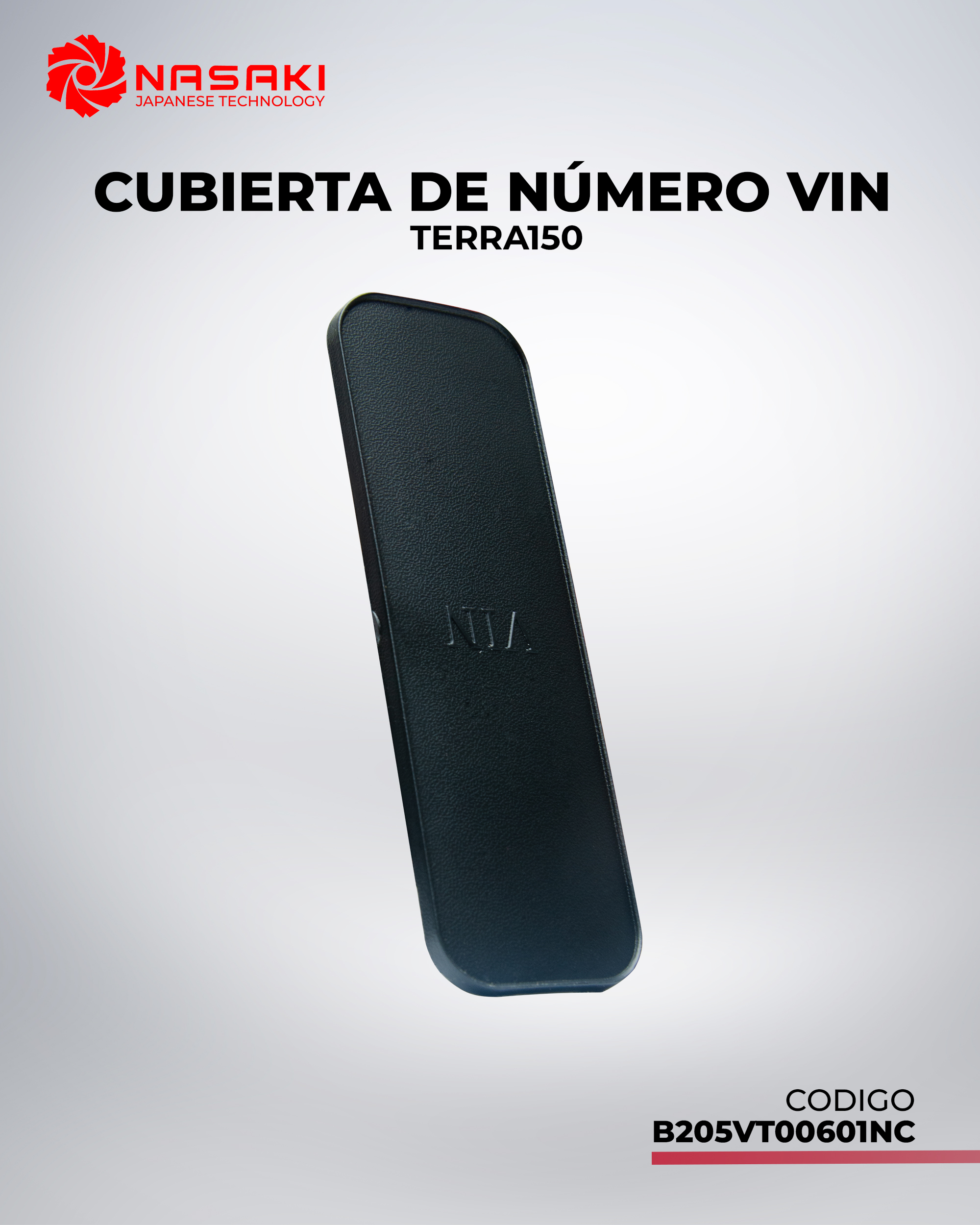 CUBIERTA DE NUMERO VIN TERRA150