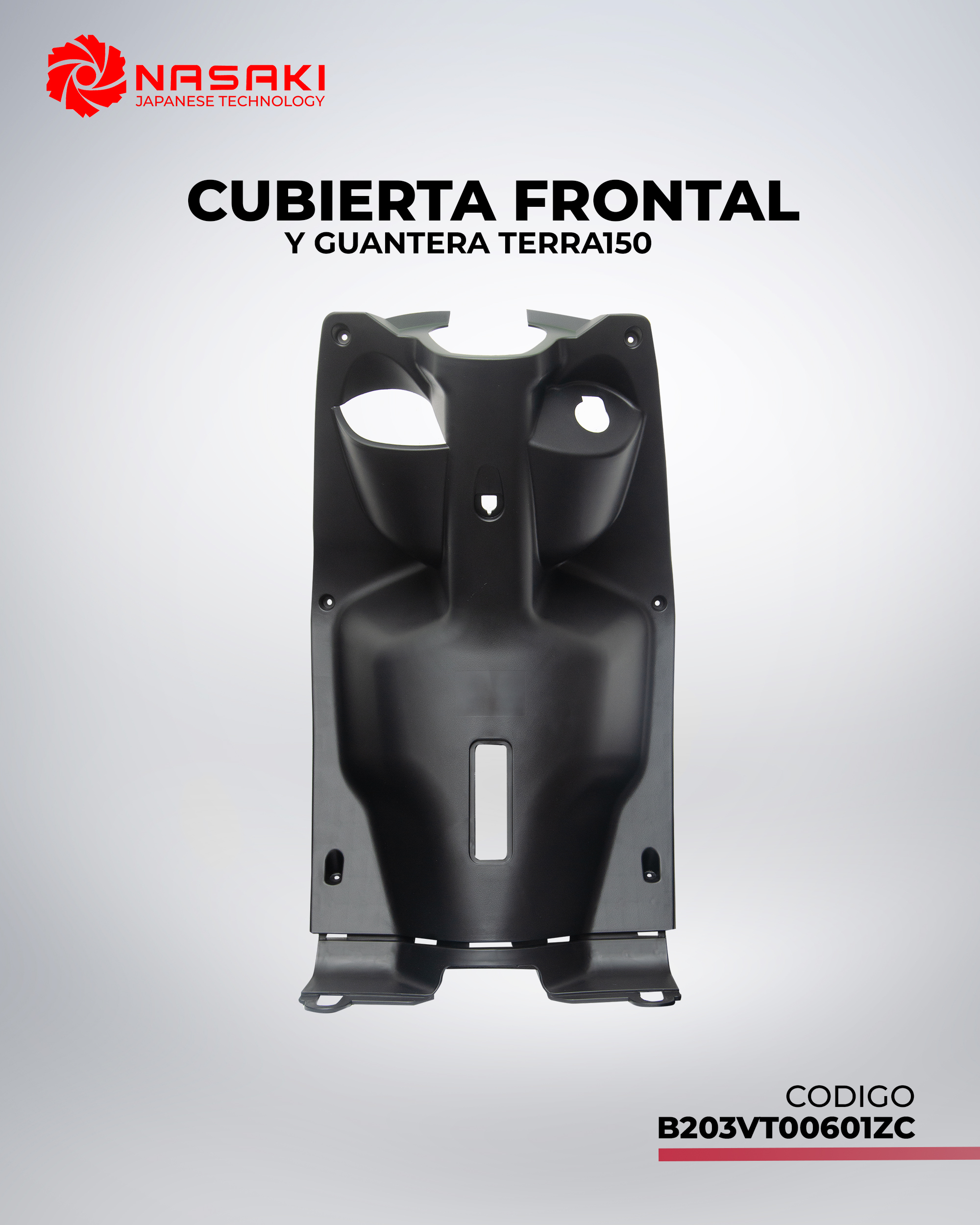 CUBIERTA FRONTAL Y GUANTERA TERRA150