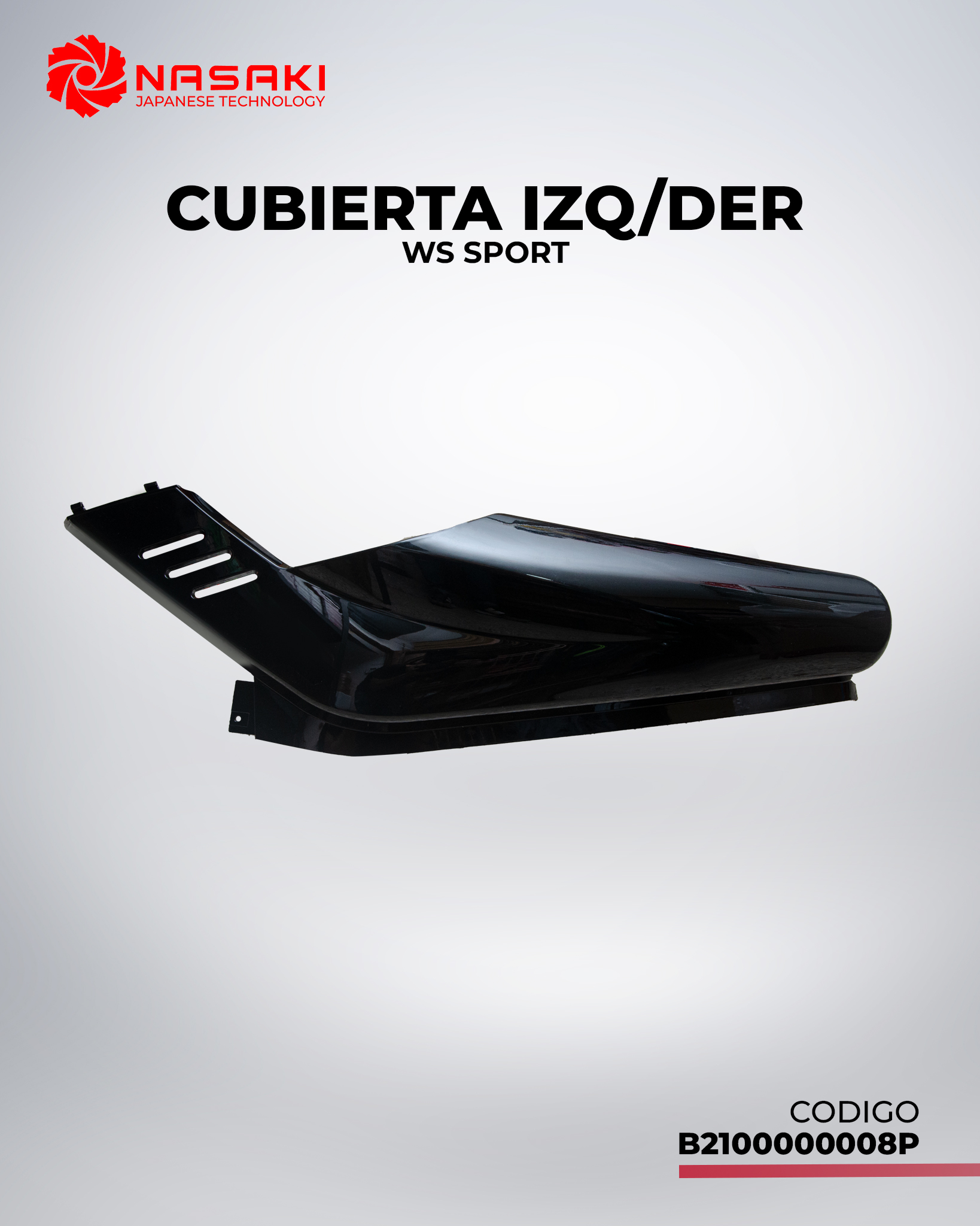 CUBIERTA IZQ/DER WS SPORT