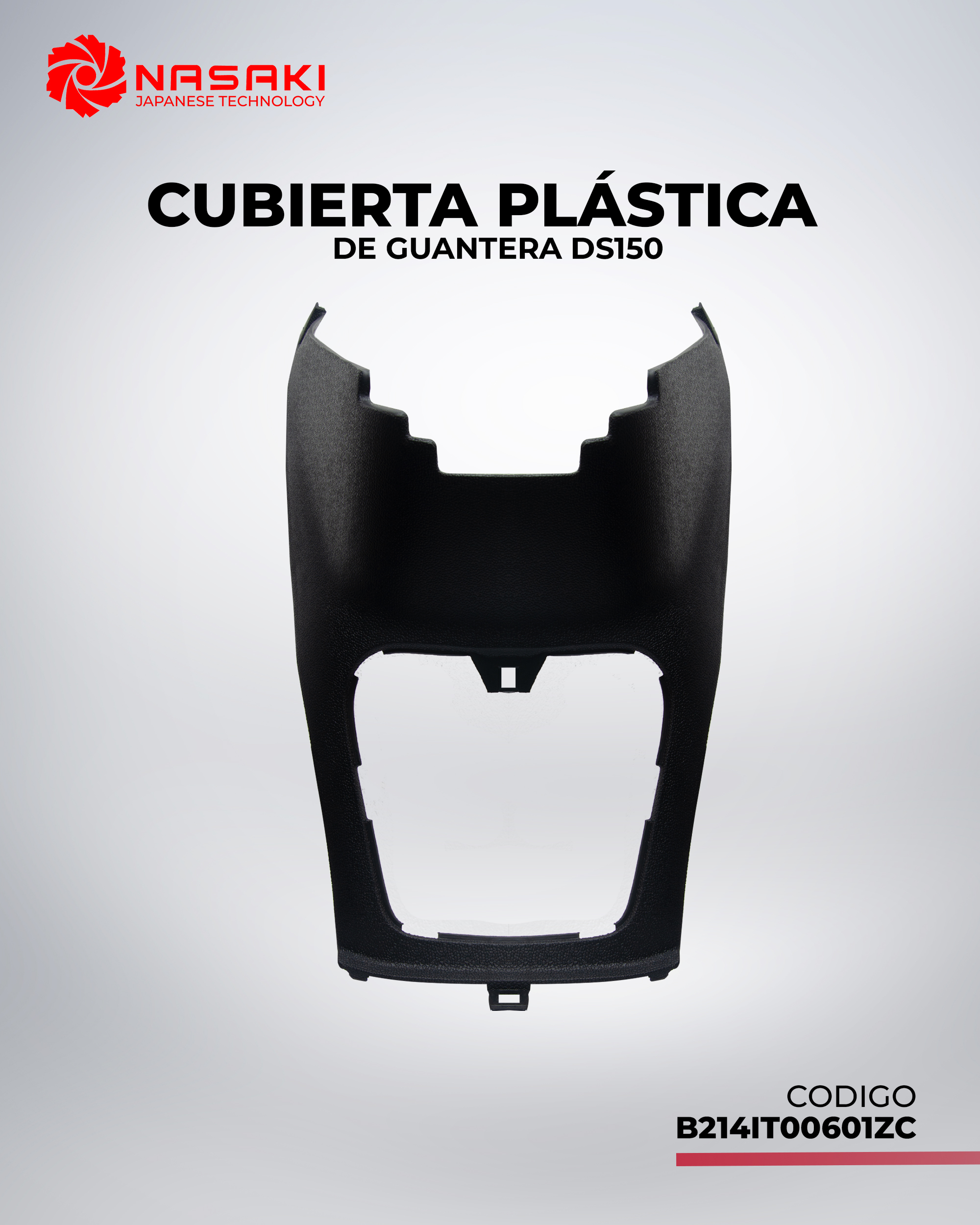 CUBIERTA PLASTICA DE GUANTERA DS150