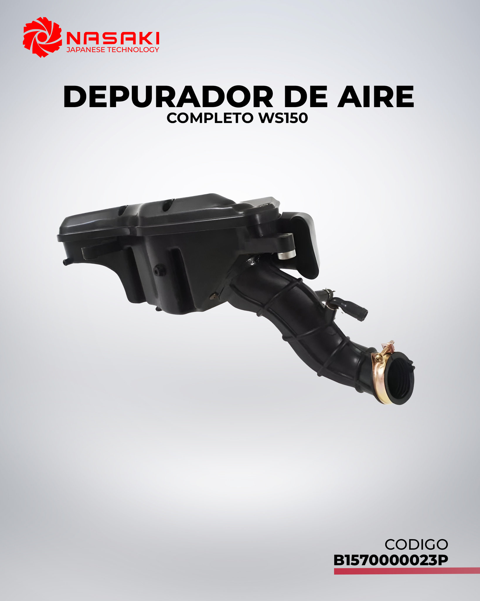 DEPURADOR DE AIRE COMPLETO WS150