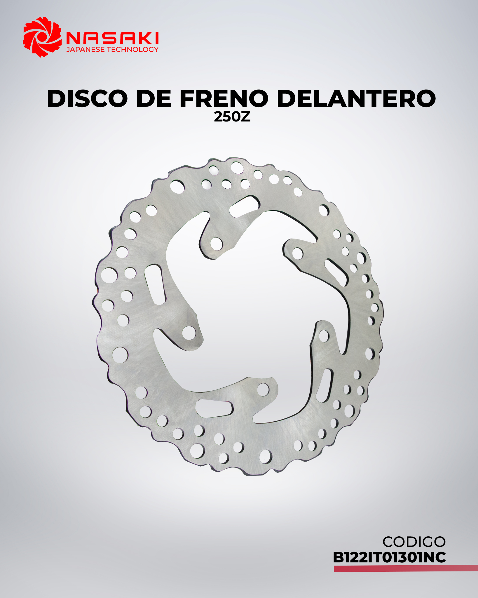 DISCO DE FRENO DELANTERO 250Z