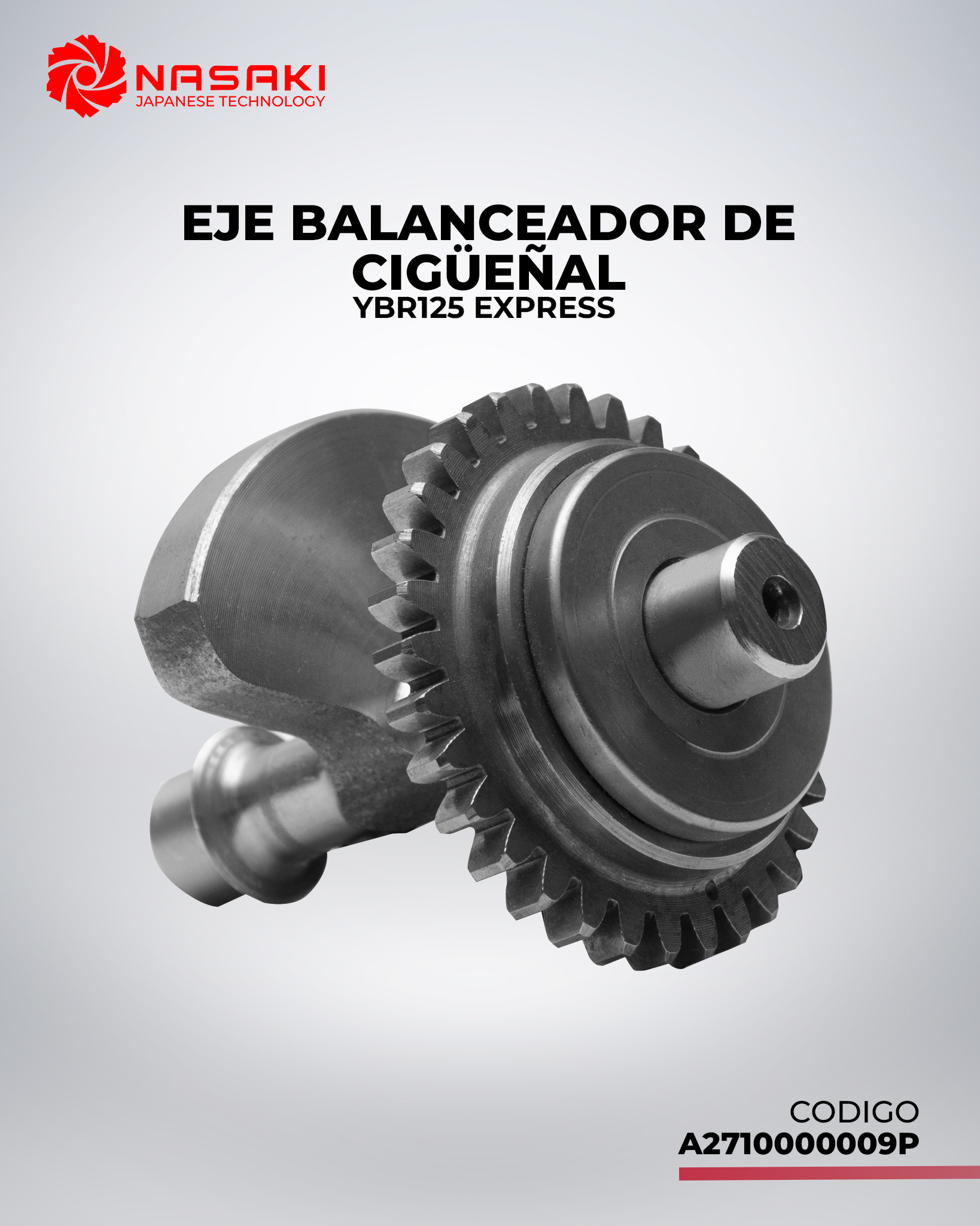 EJE BALANCEADOR DE CIGÜEÑAL YBR125 EXPRESS
