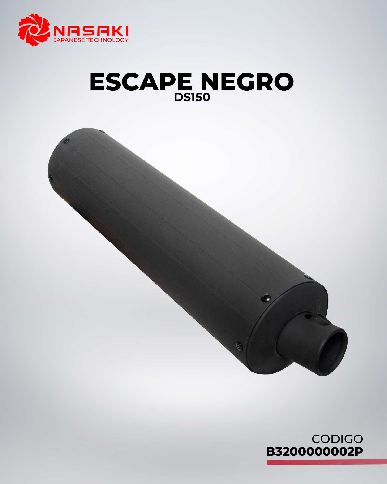 ESCAPE  NEGRO DS150