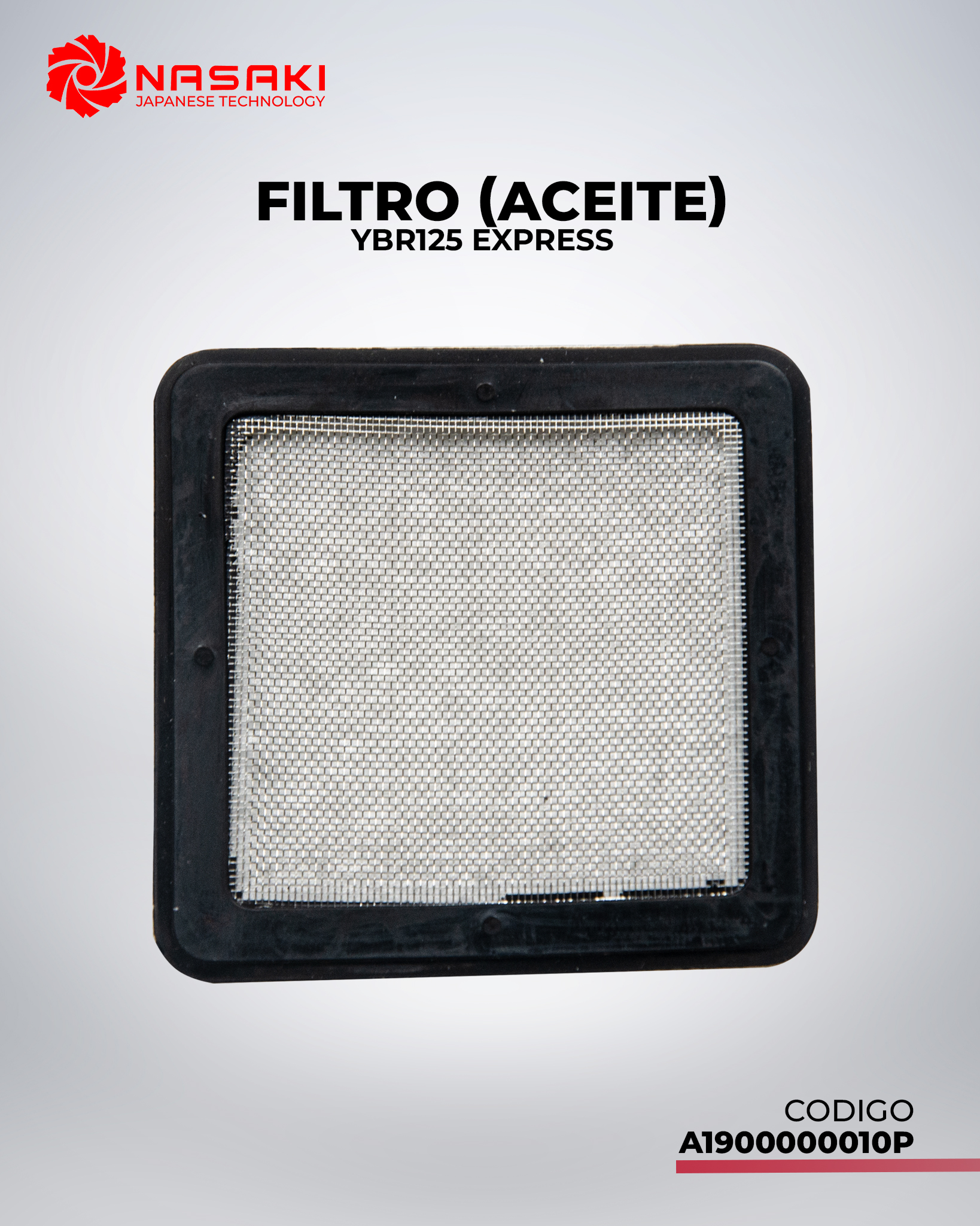 FILTRO DE ACEITE YBR125 EXPRESS