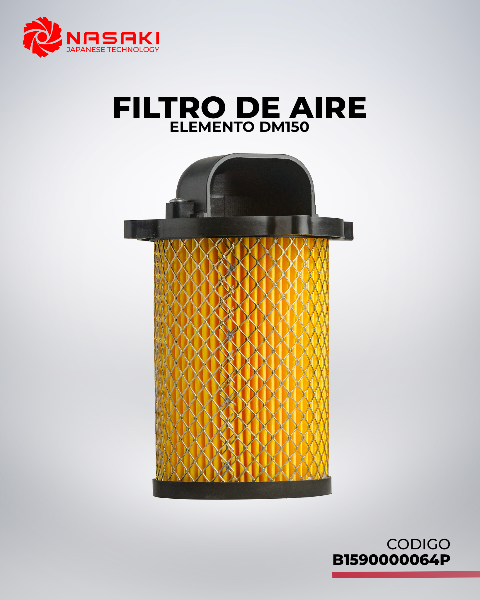 FILTRO DE AIRE ELEMENTO DM150