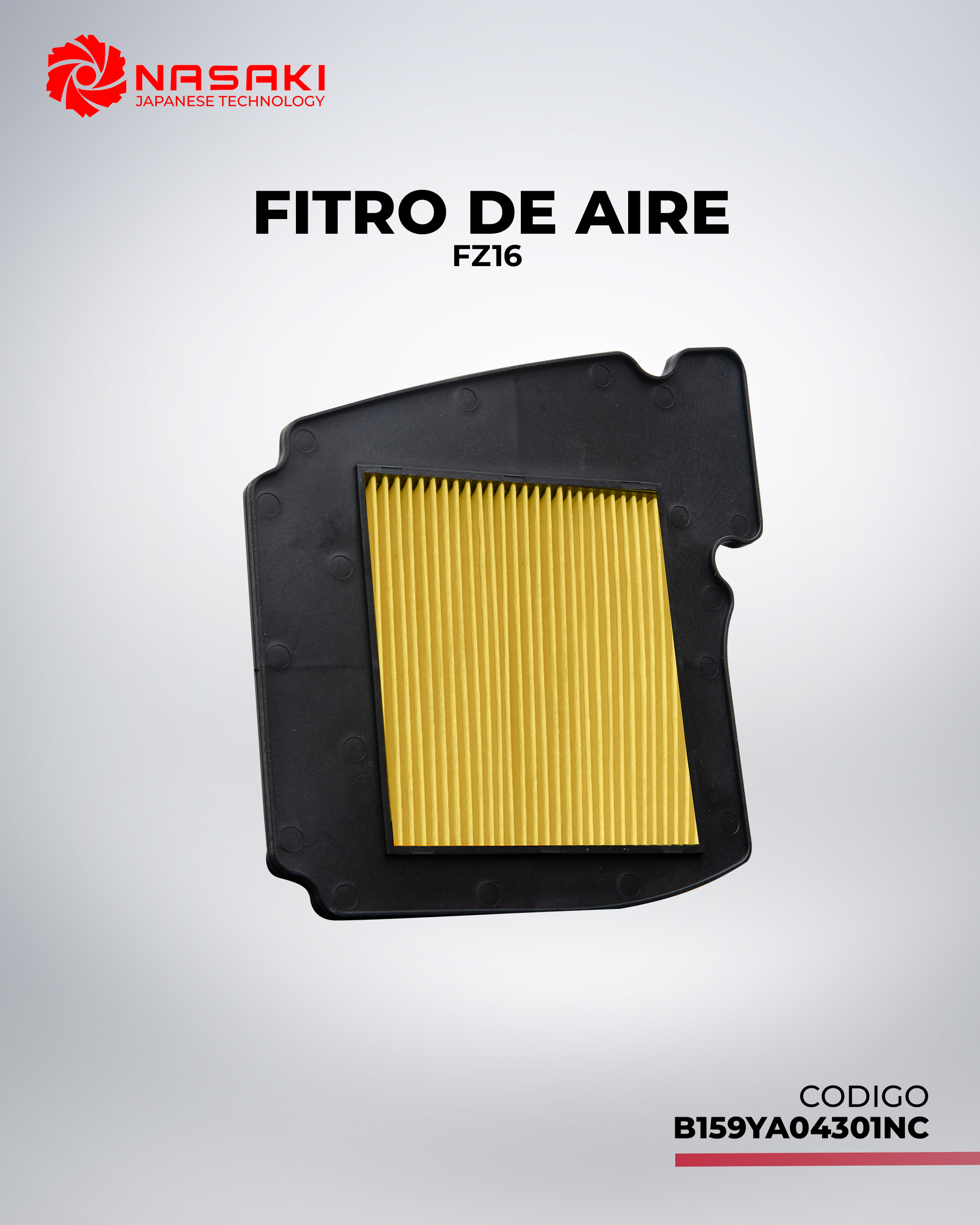 FILTRO DE AIRE FZ16