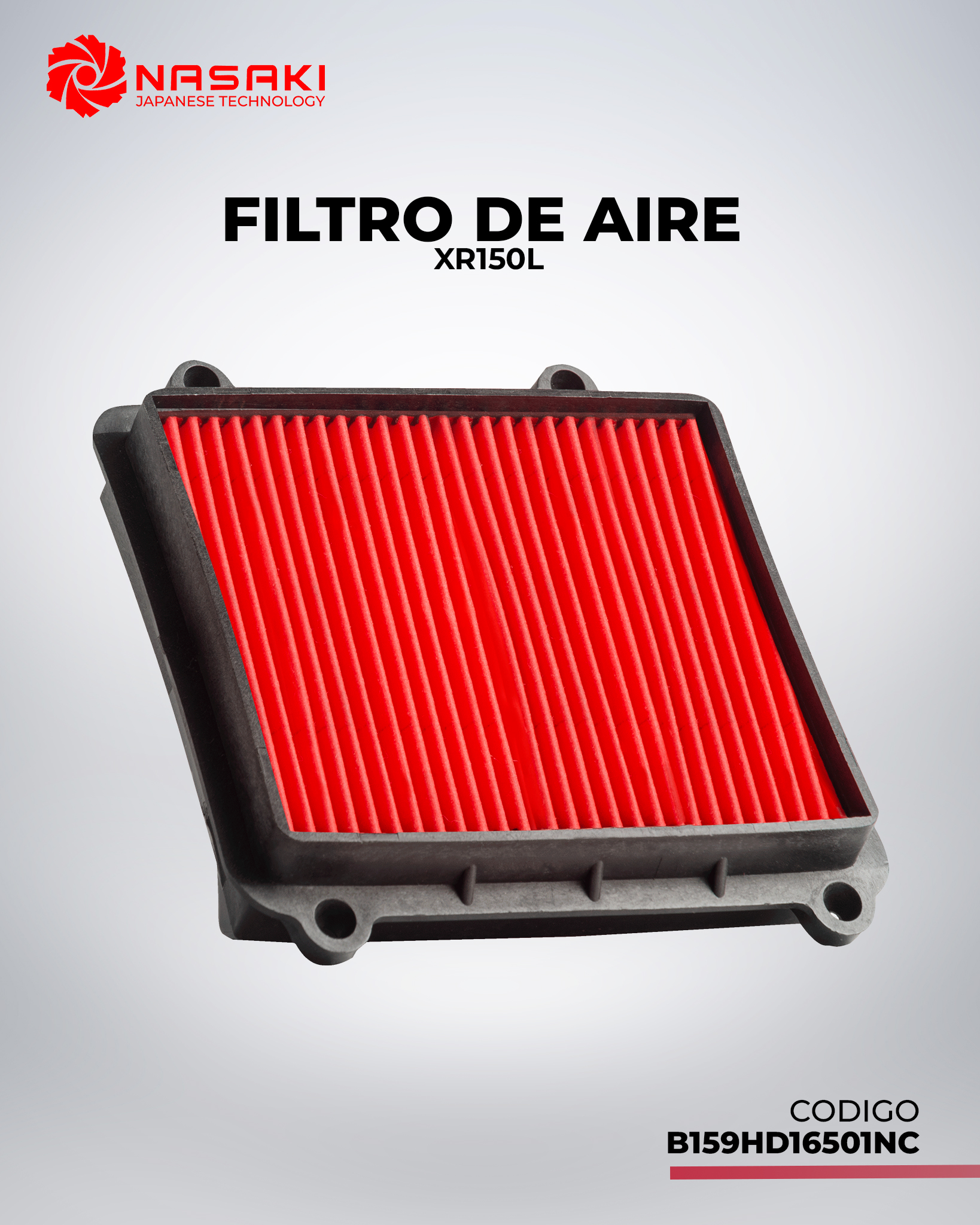 FILTRO DE AIRE XR150L