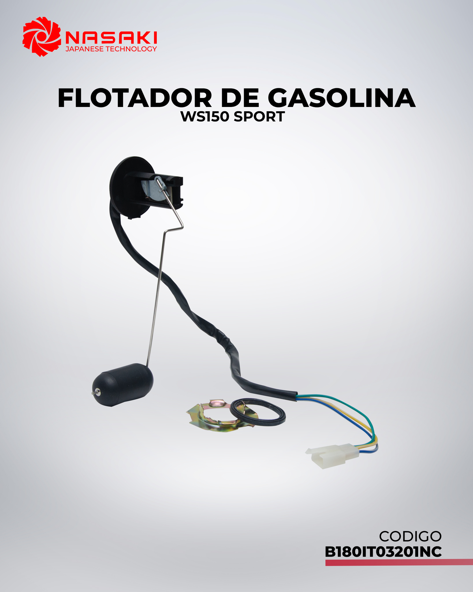 FLOTADOR DE GASOLINA WS150 SPORT