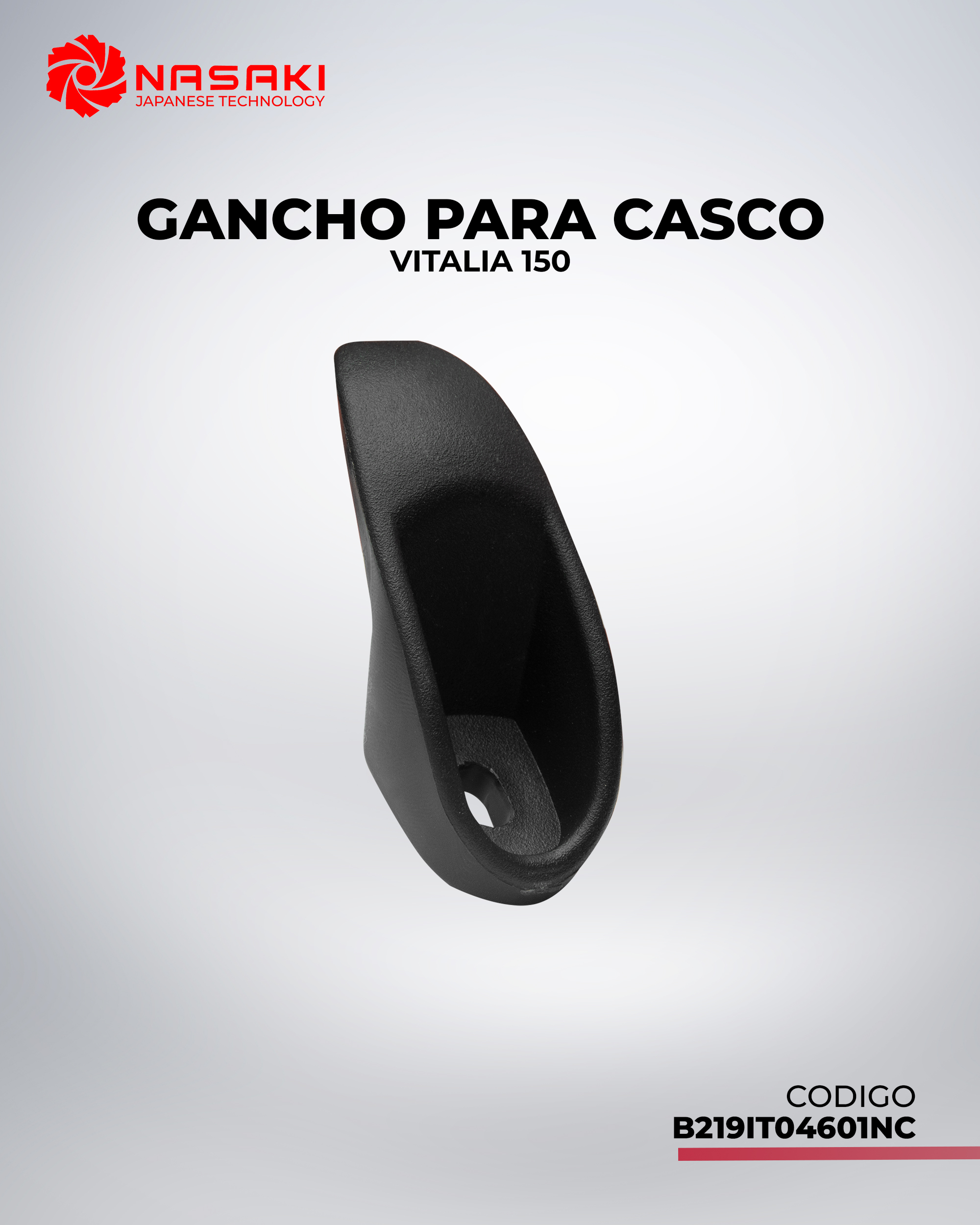 GANCHO PARA CASCO VITALIA 150