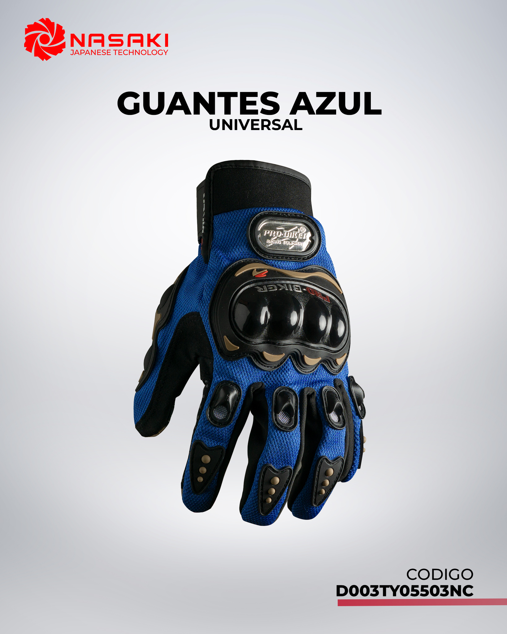 GUANTES L AZUL UNIVERSAL